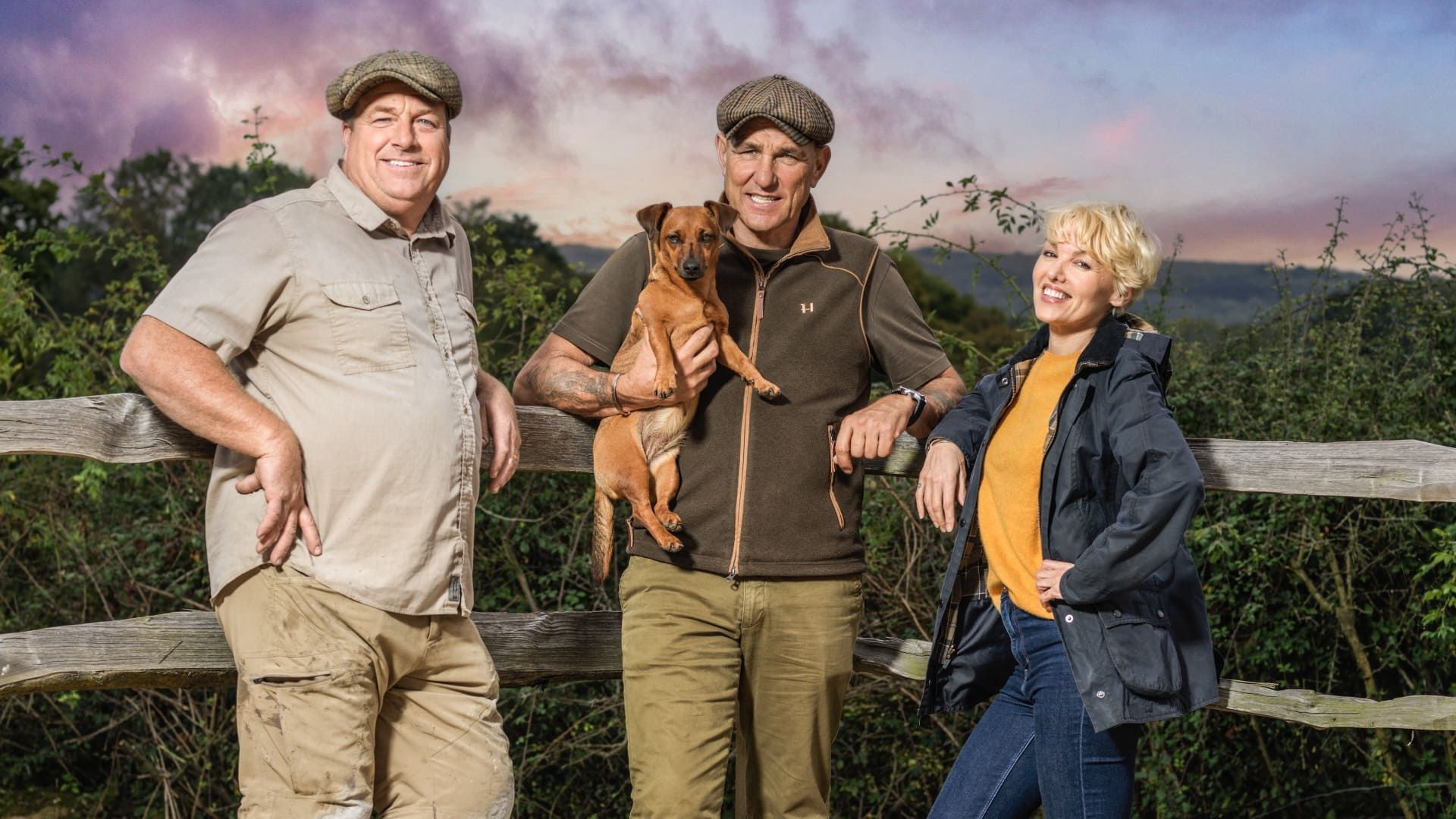 Vinnie Jones in the Country background