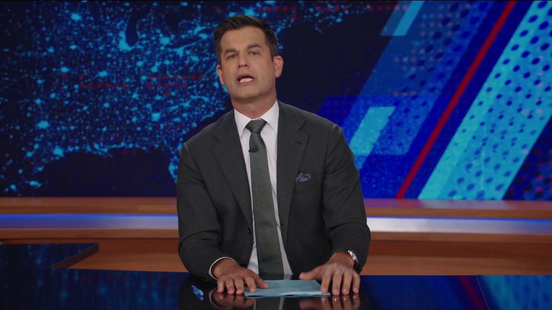 The Daily Show background