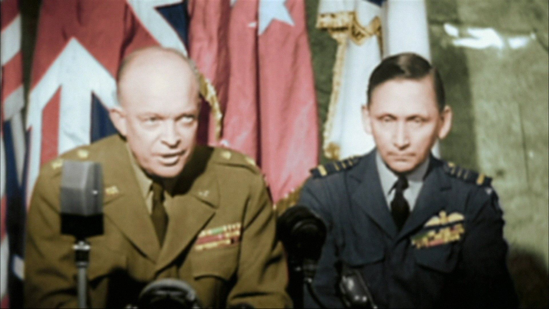 World War II in Colour background