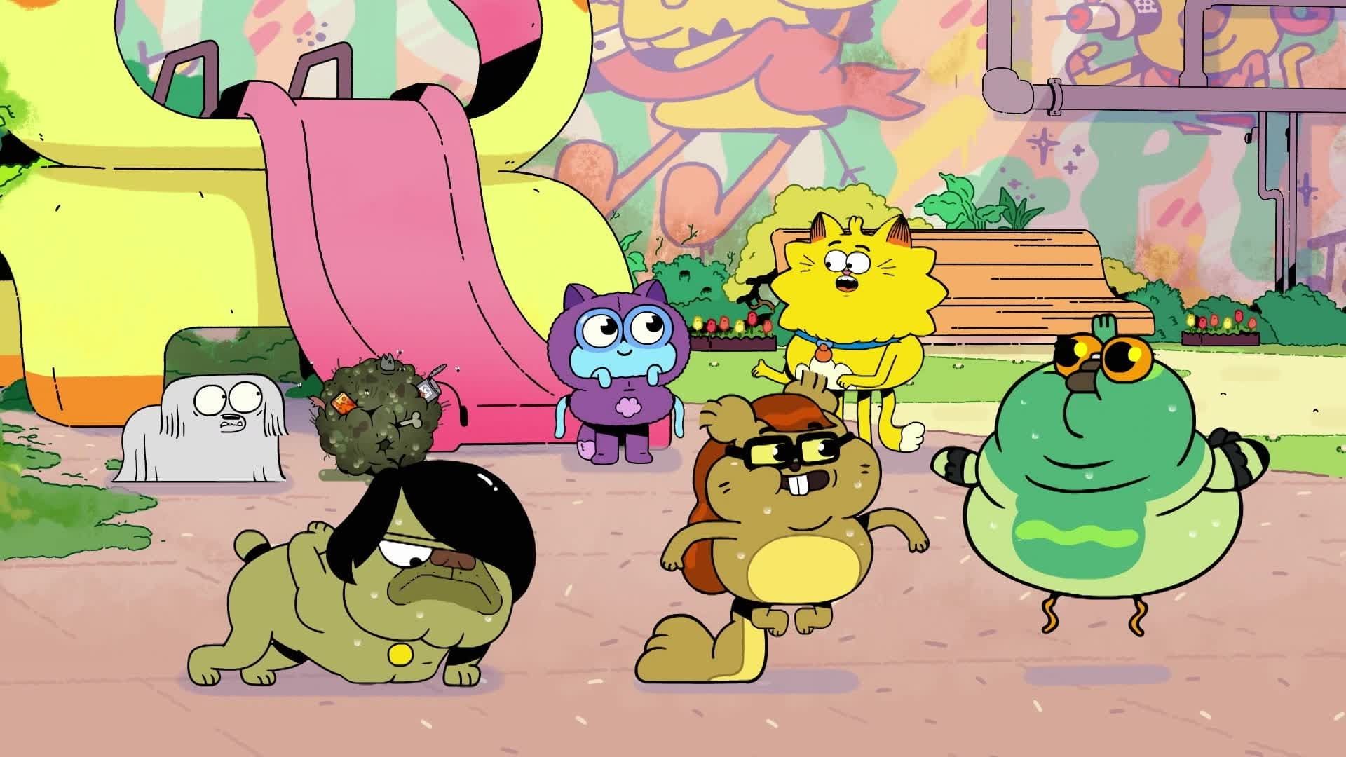 Counterfeit Cat background