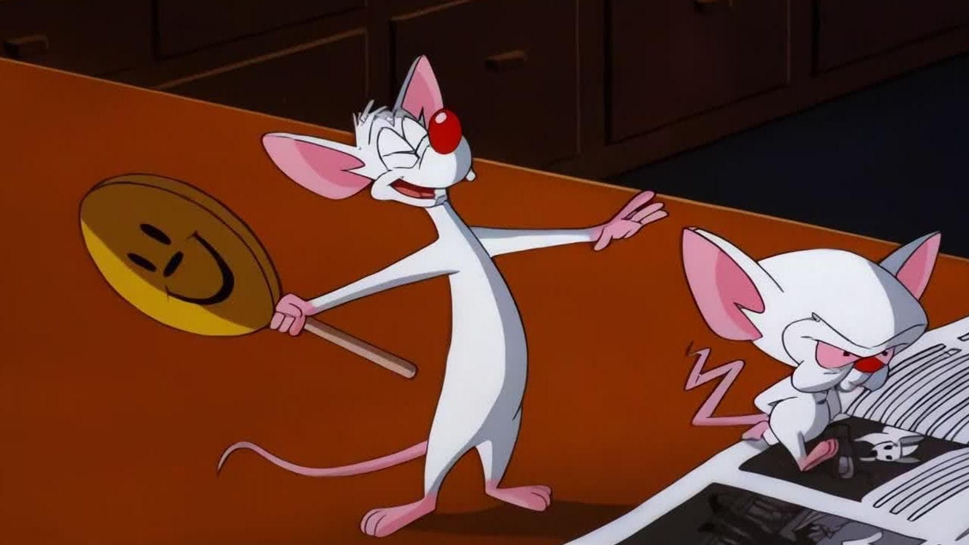 Pinky and the Brain background