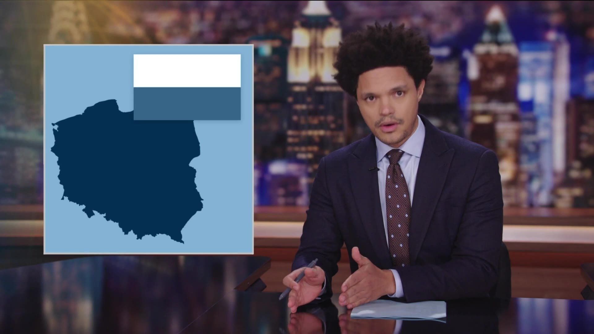 The Daily Show background