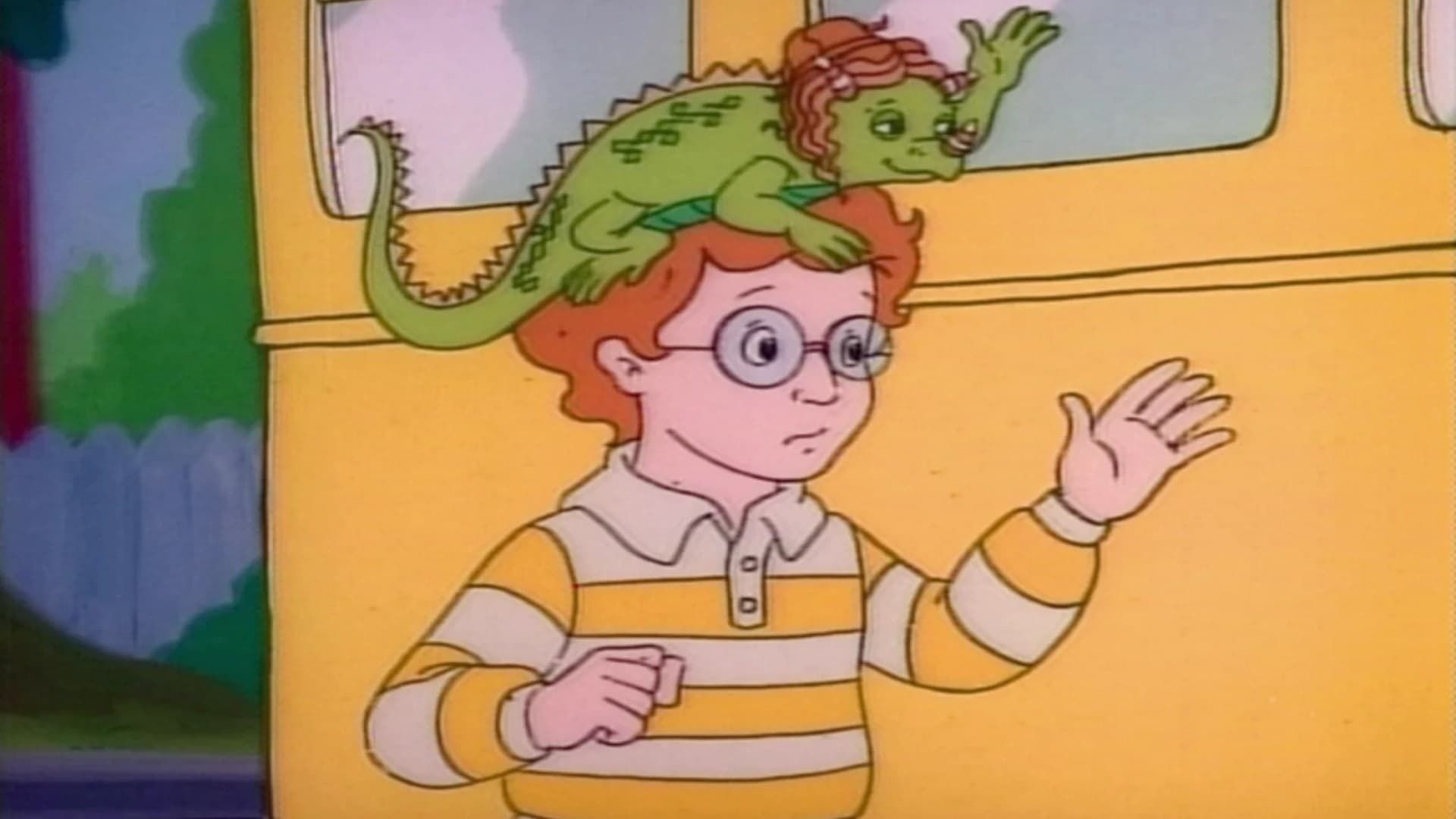 The Magic School Bus background