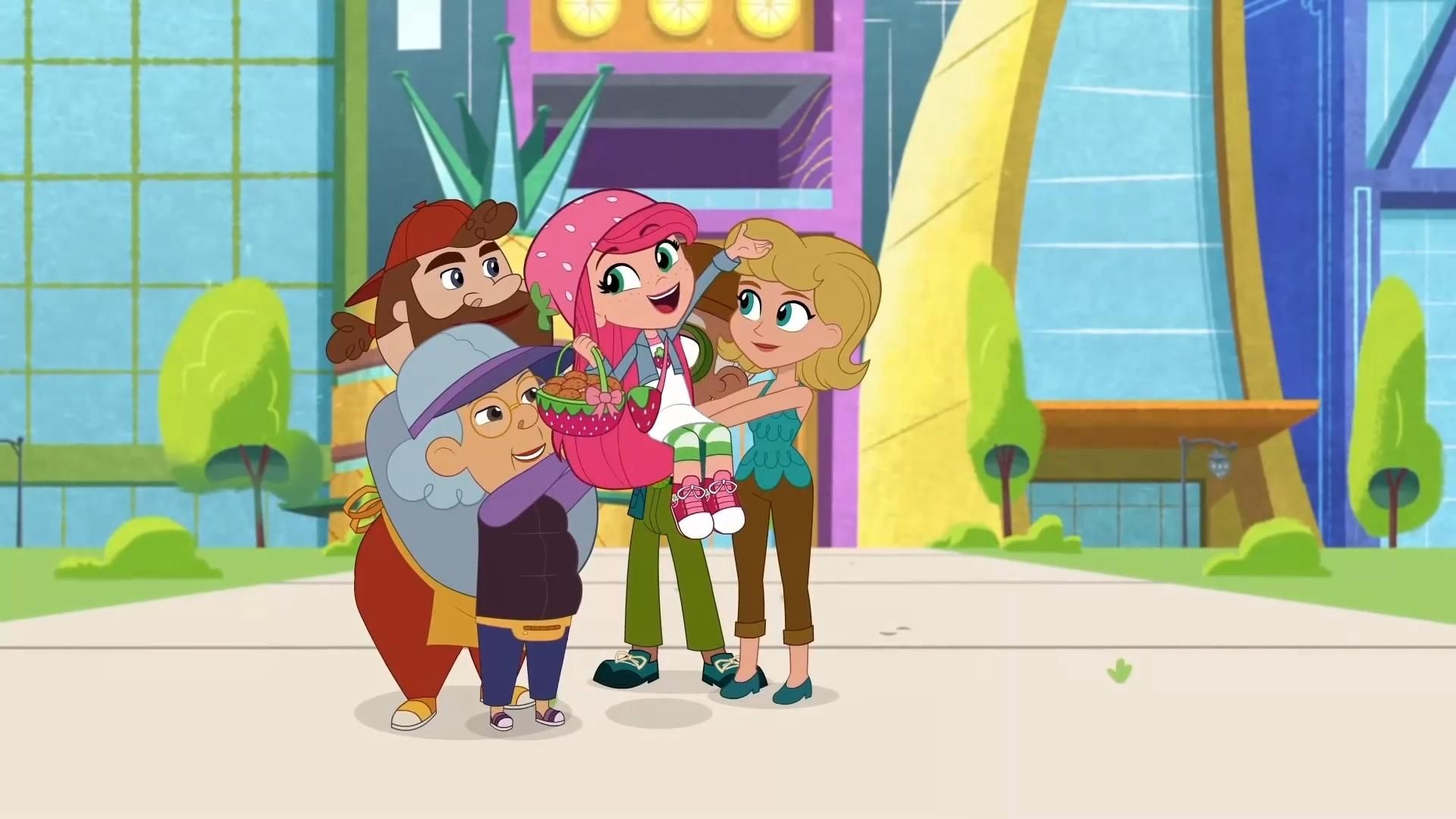 Strawberry Shortcake: Berry in the Big City background