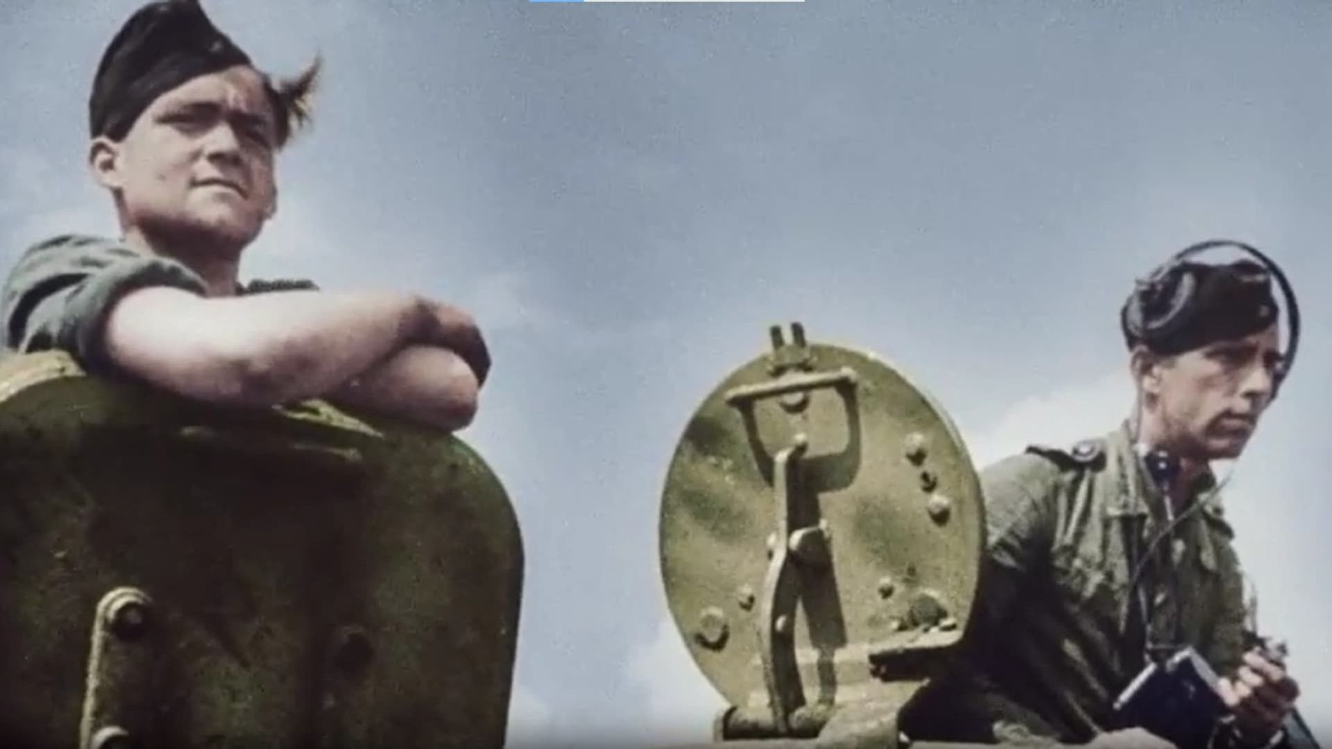 WWII Battles in Color background