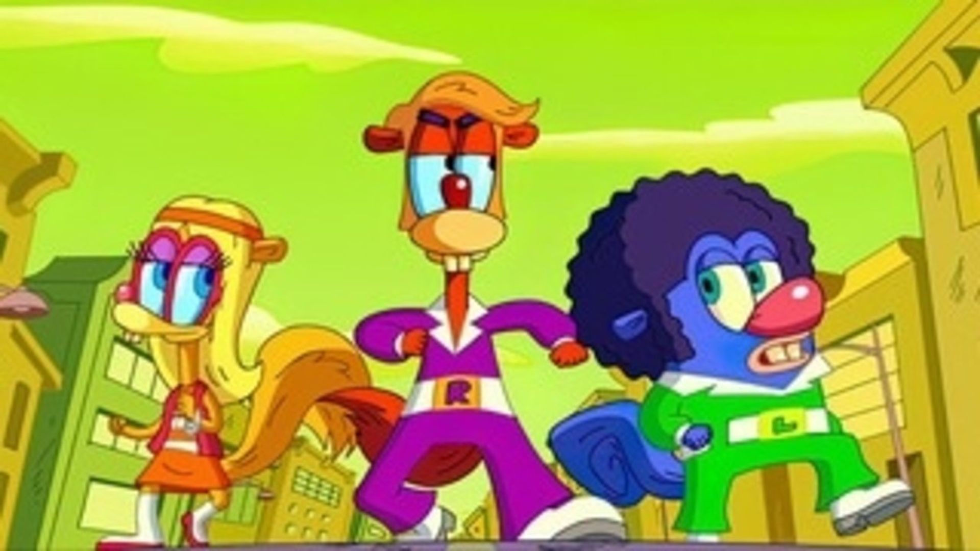 Squirrel Boy background
