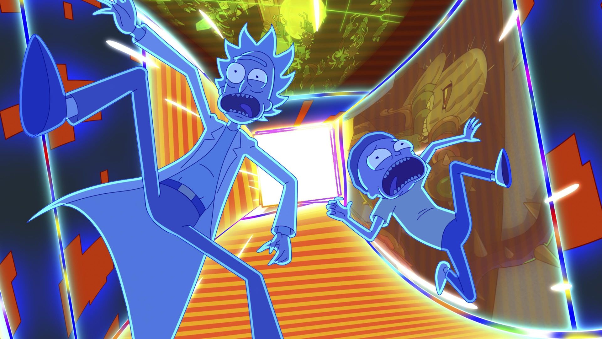 Rick and Morty background