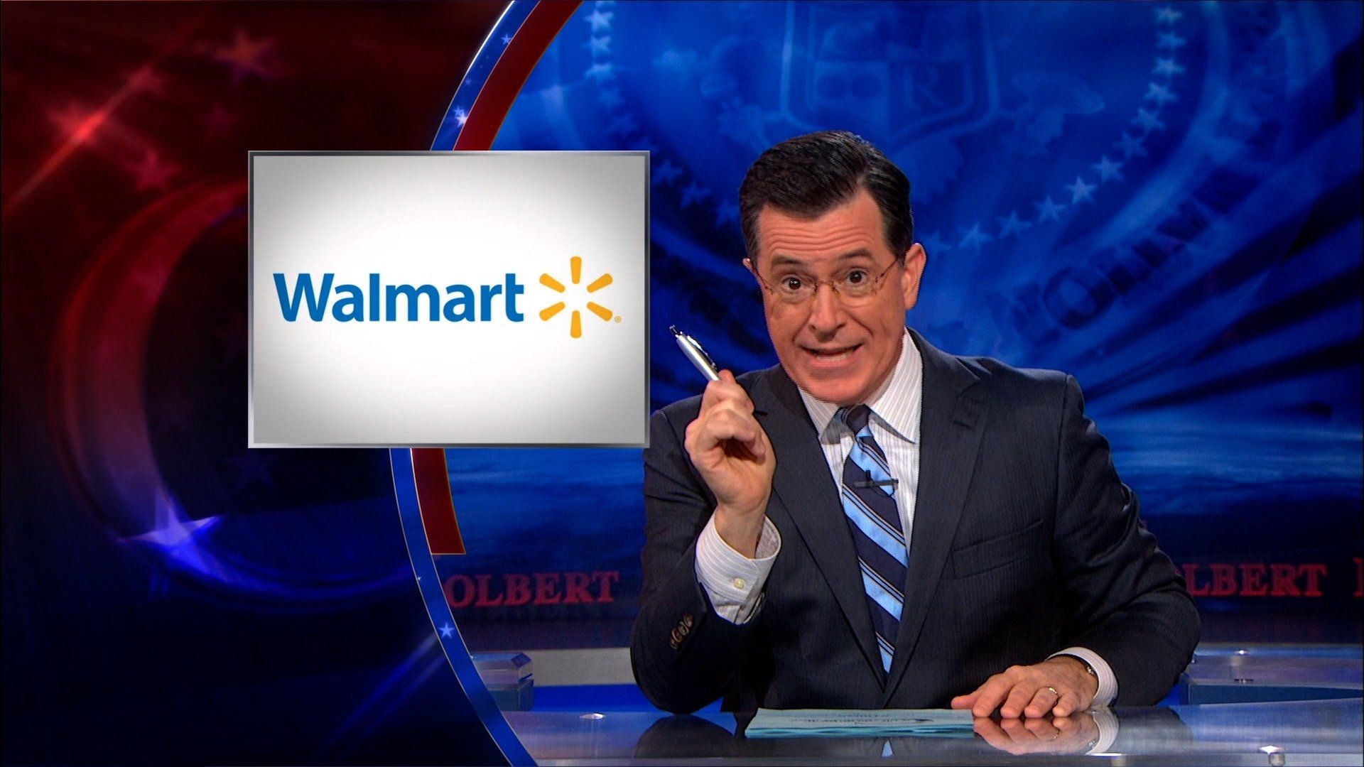 The Colbert Report background