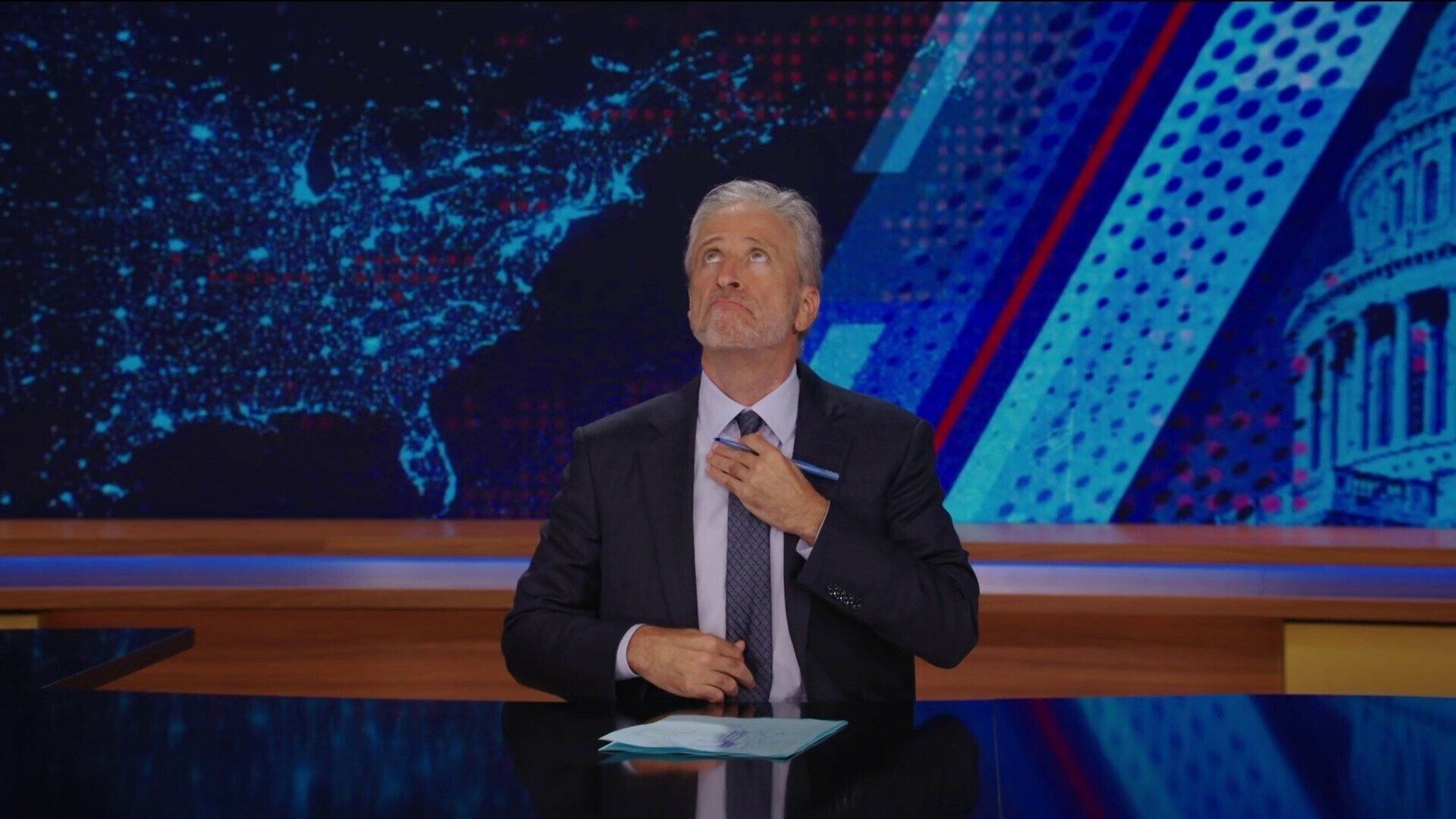 The Daily Show background