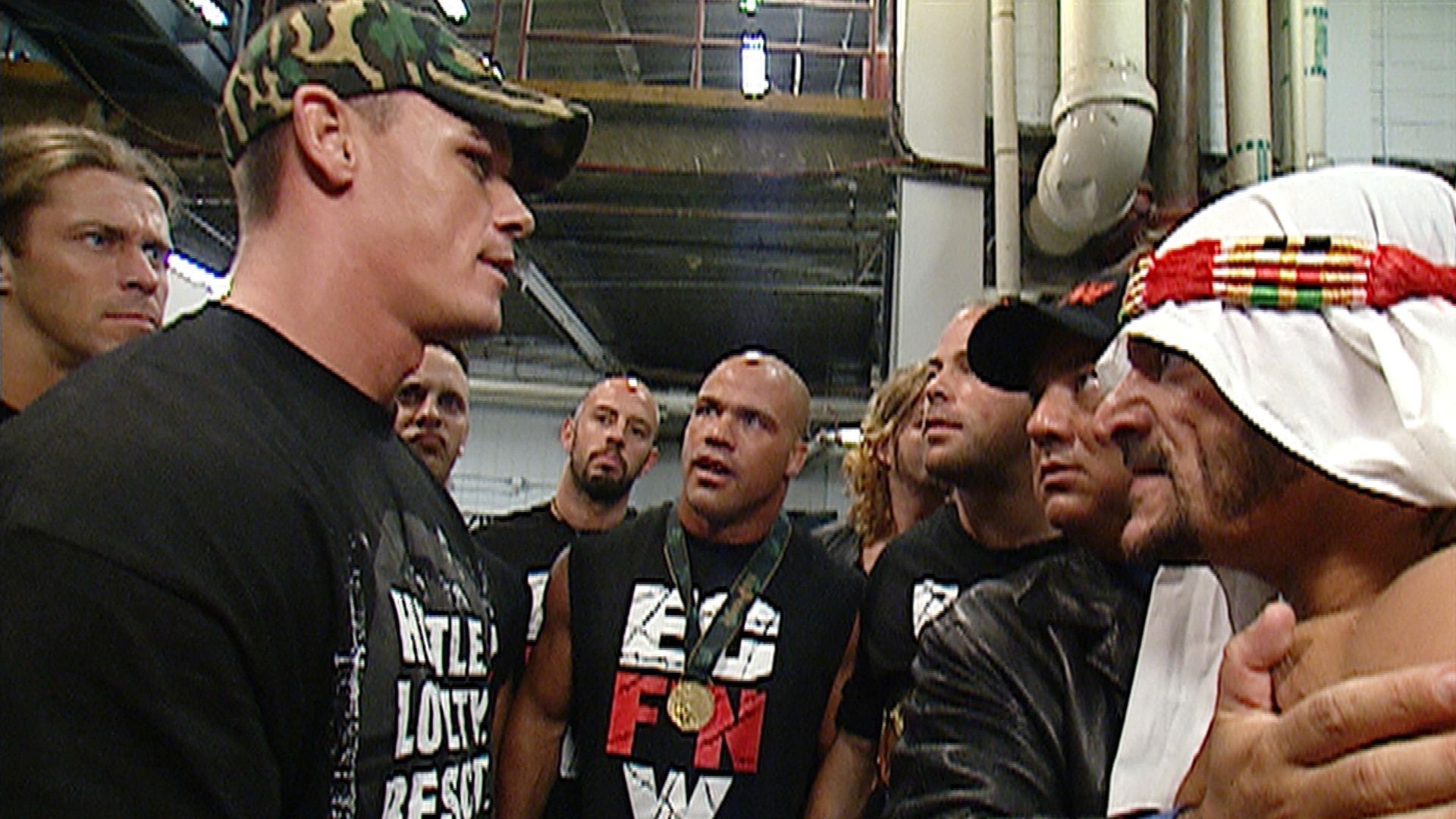 ECW on Sci-Fi background