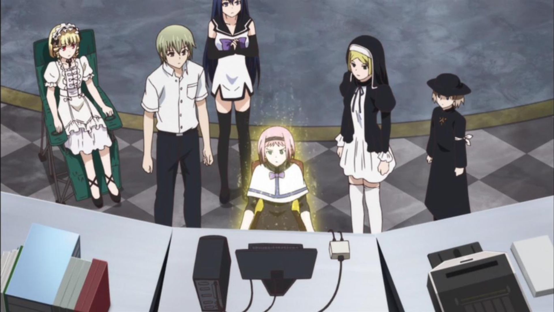 Brynhildr in the Darkness background