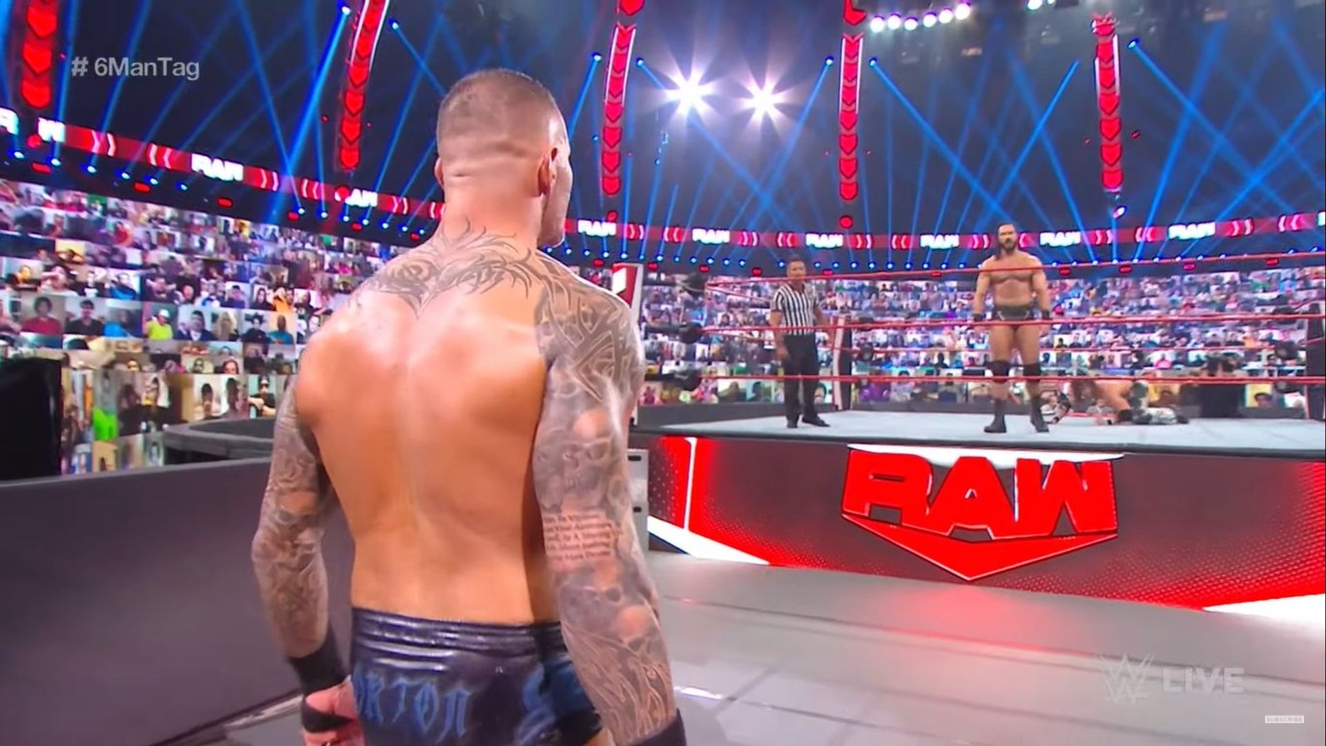 WWE Raw background
