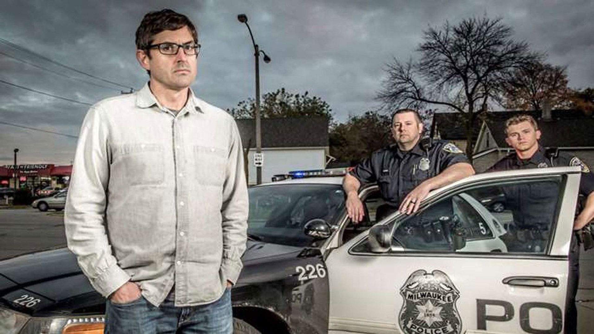 Louis Theroux: Dark States background