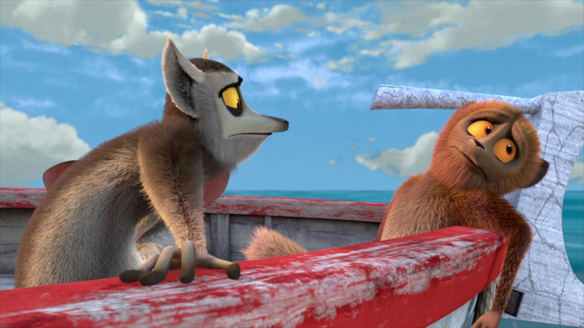 All Hail King Julien: Exiled background