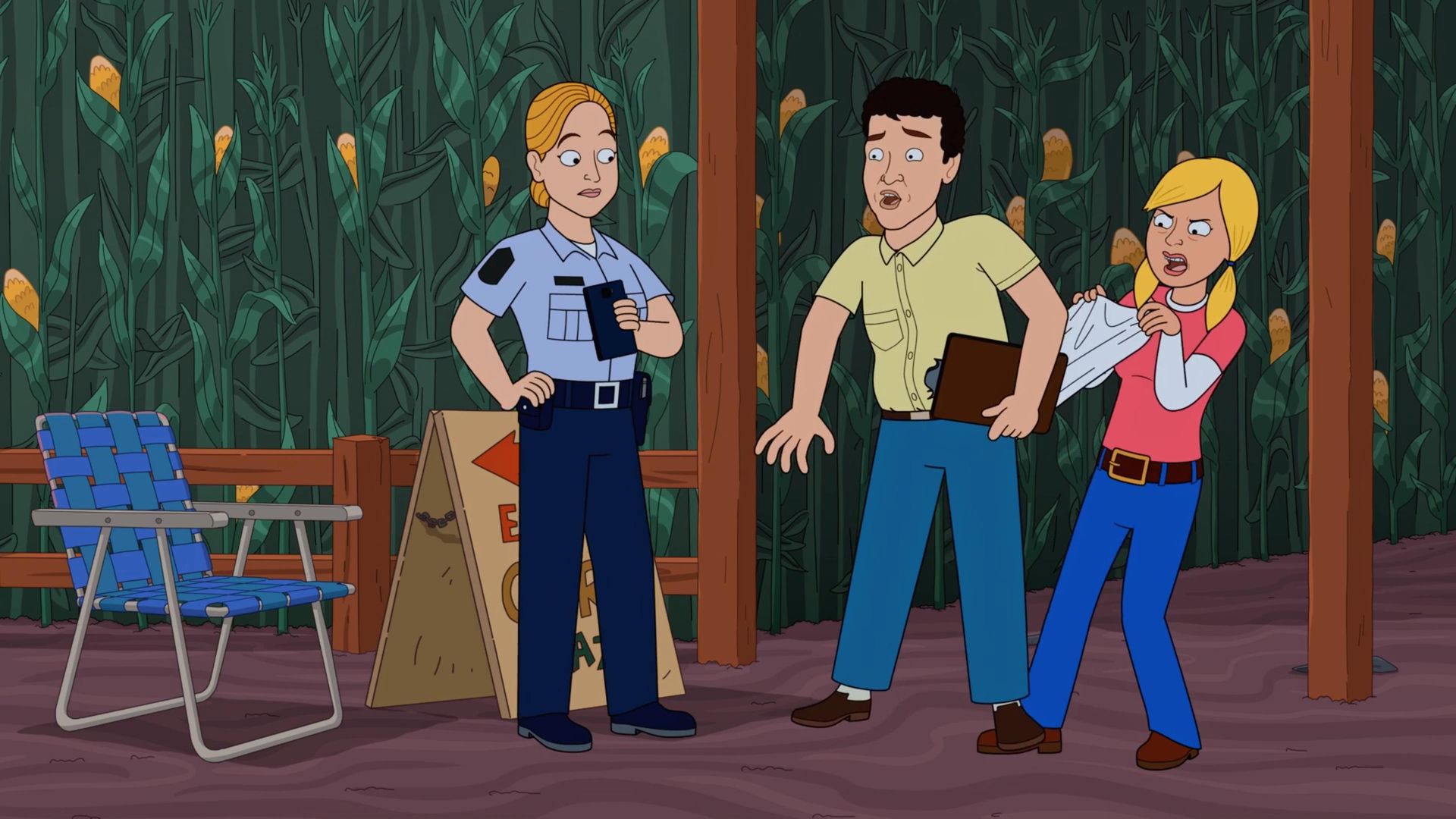 Corner Gas Animated background