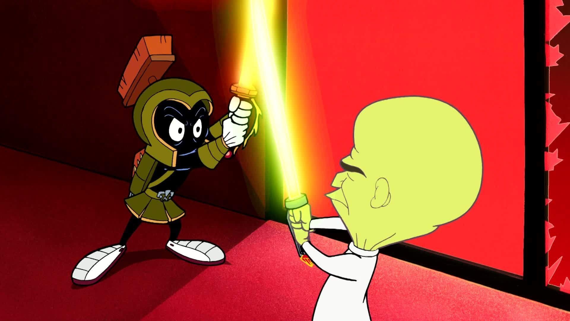 Duck Dodgers background