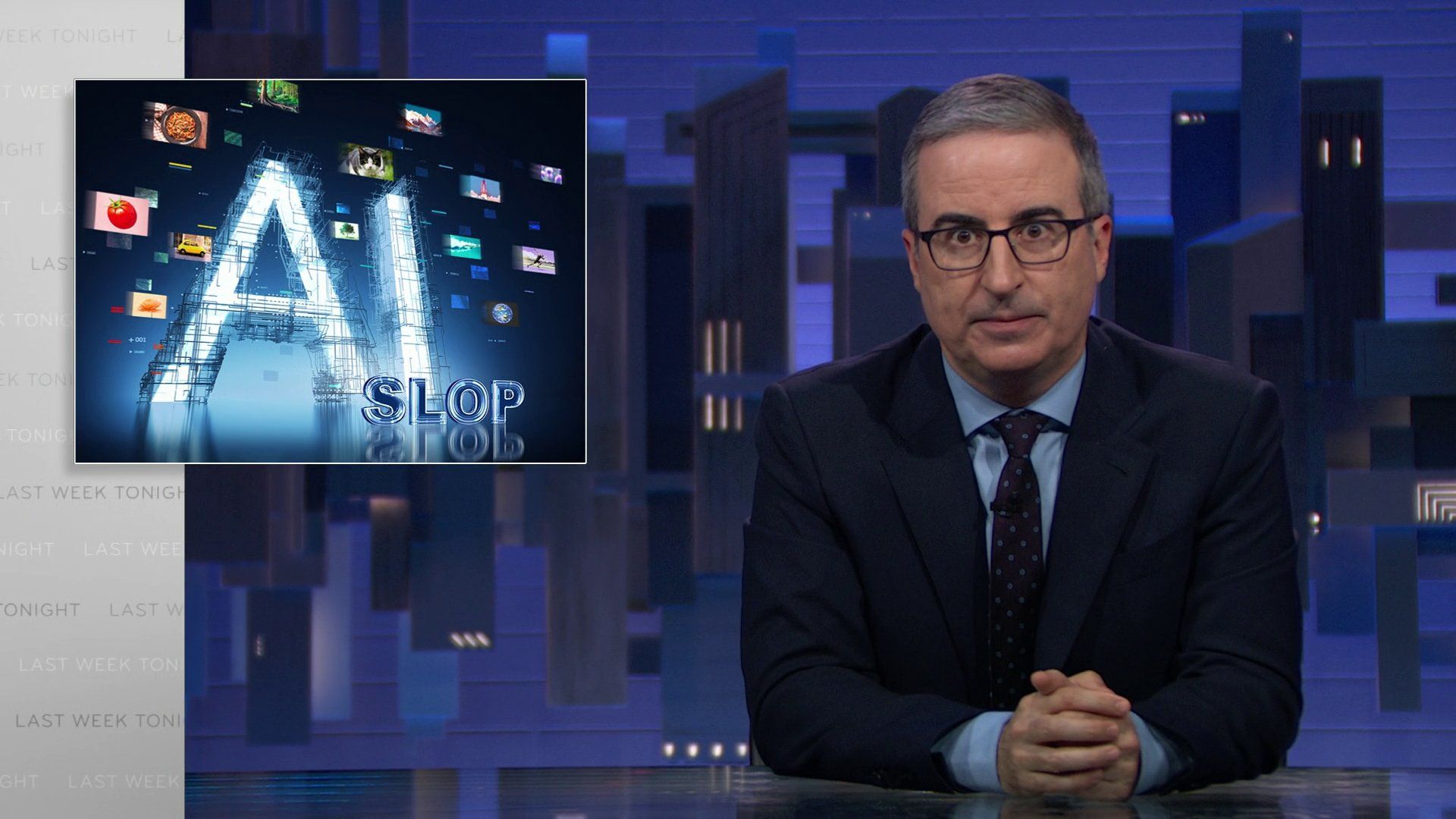 Last Week Tonight with John Oliver background