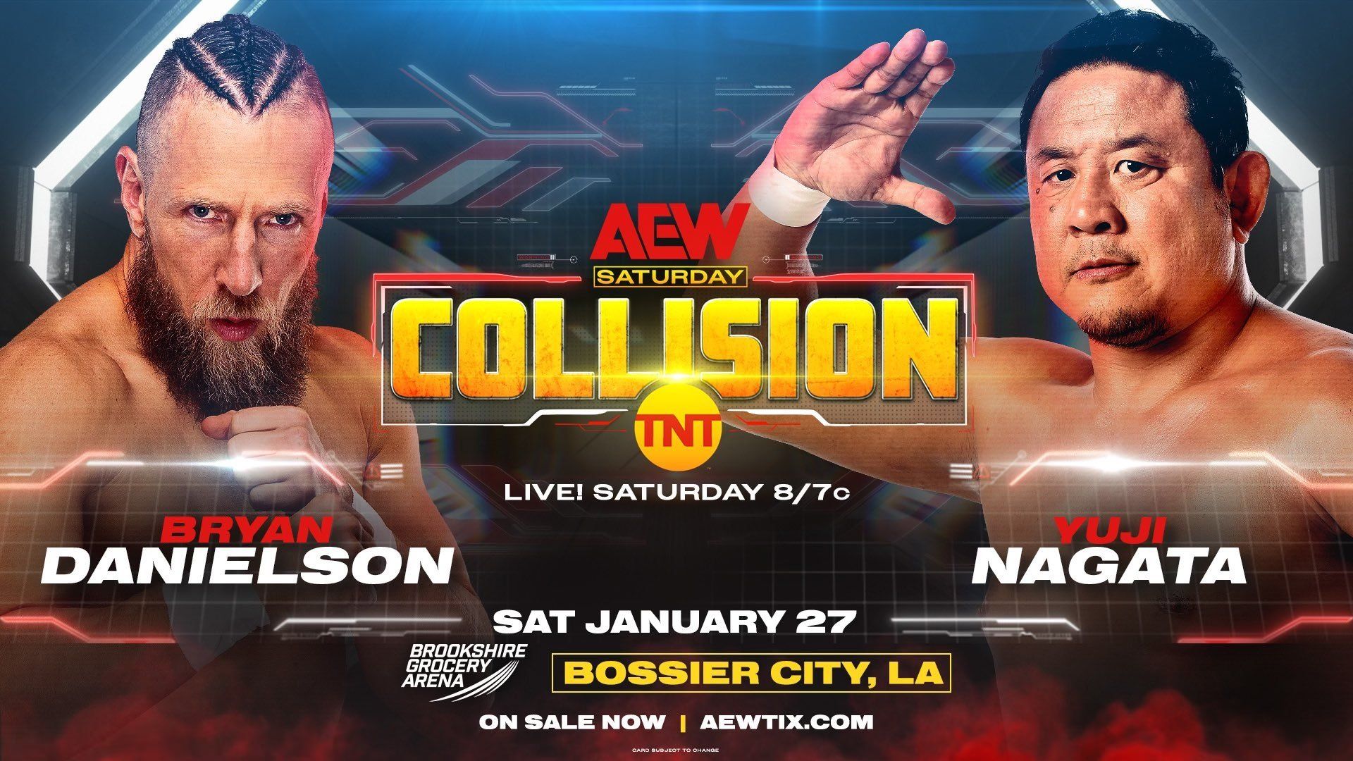 AEW Collision background