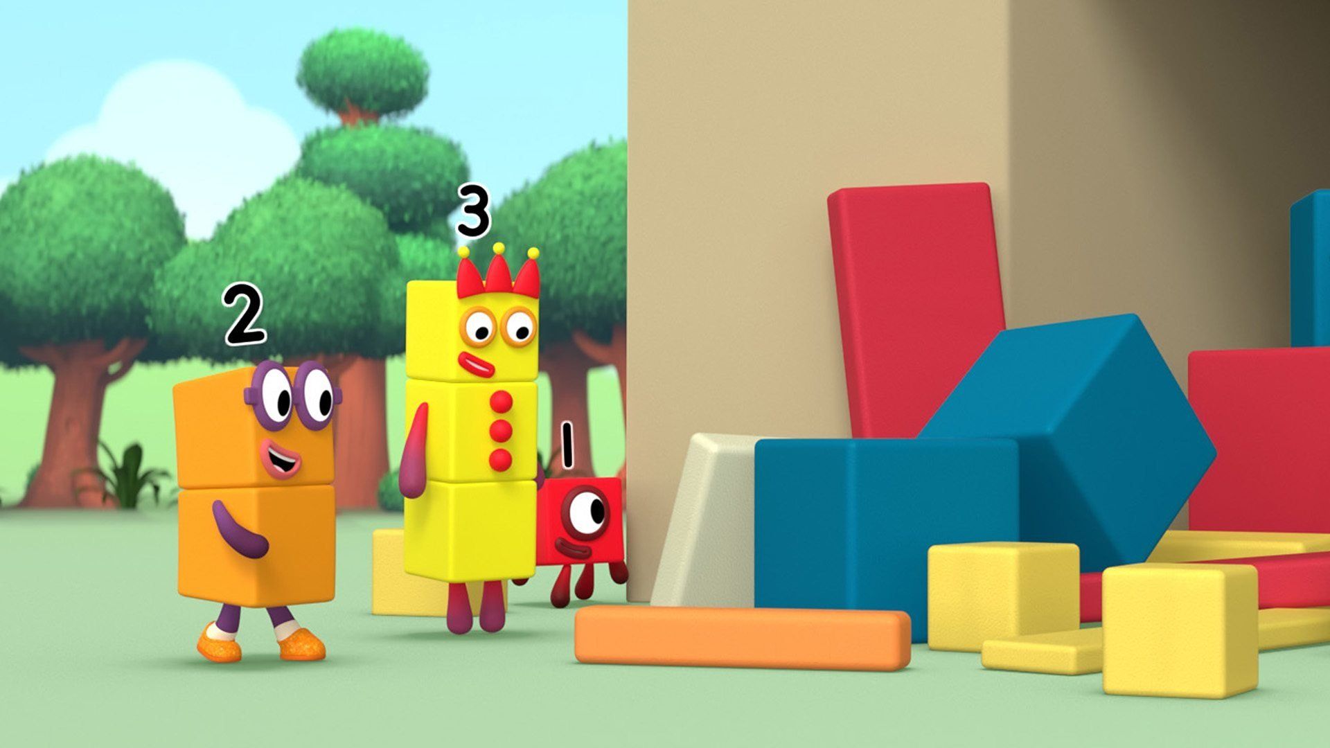 Numberblocks background