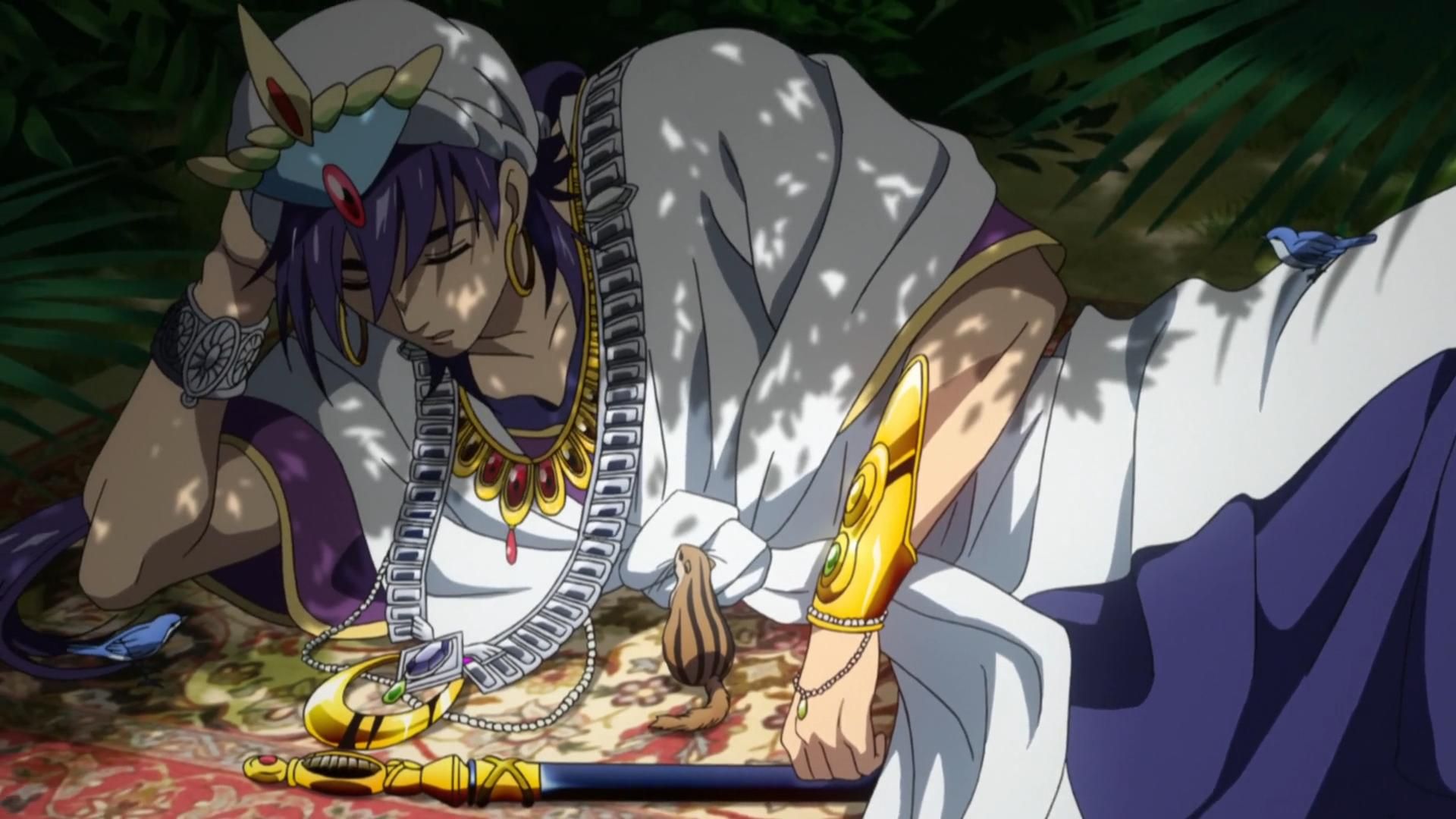 Magi: The Labyrinth of Magic background