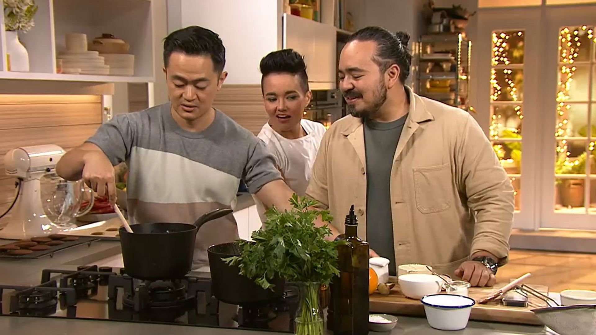 The Cook Up with Adam Liaw background