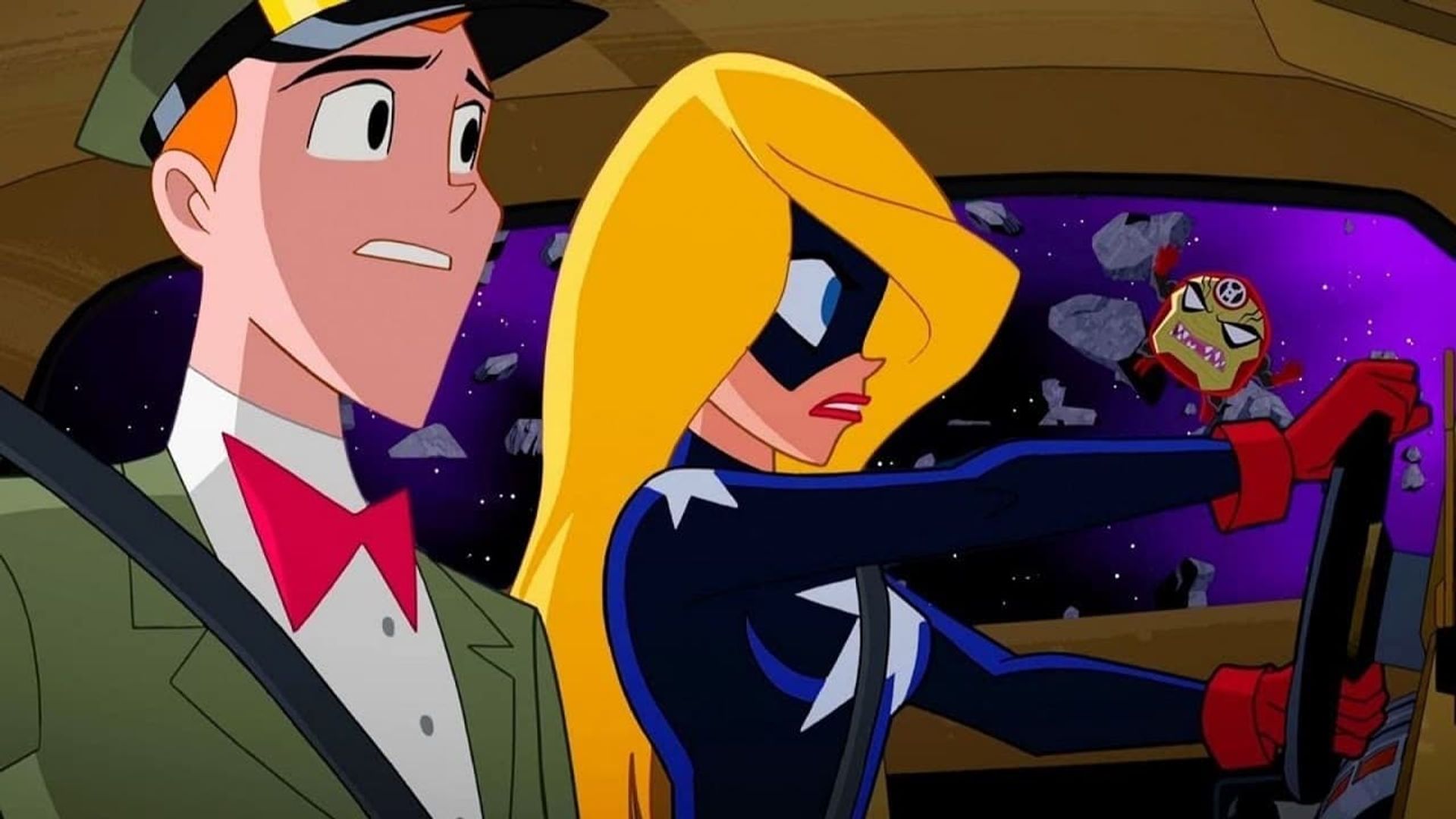 Justice League Action Shorts background