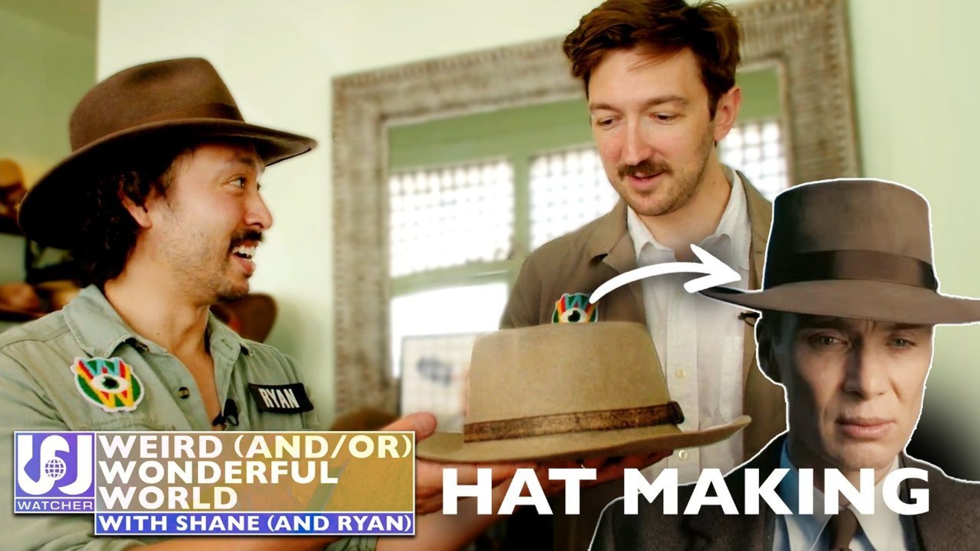 Weird (and/or) Wonderful World with Shane (and Ryan) background