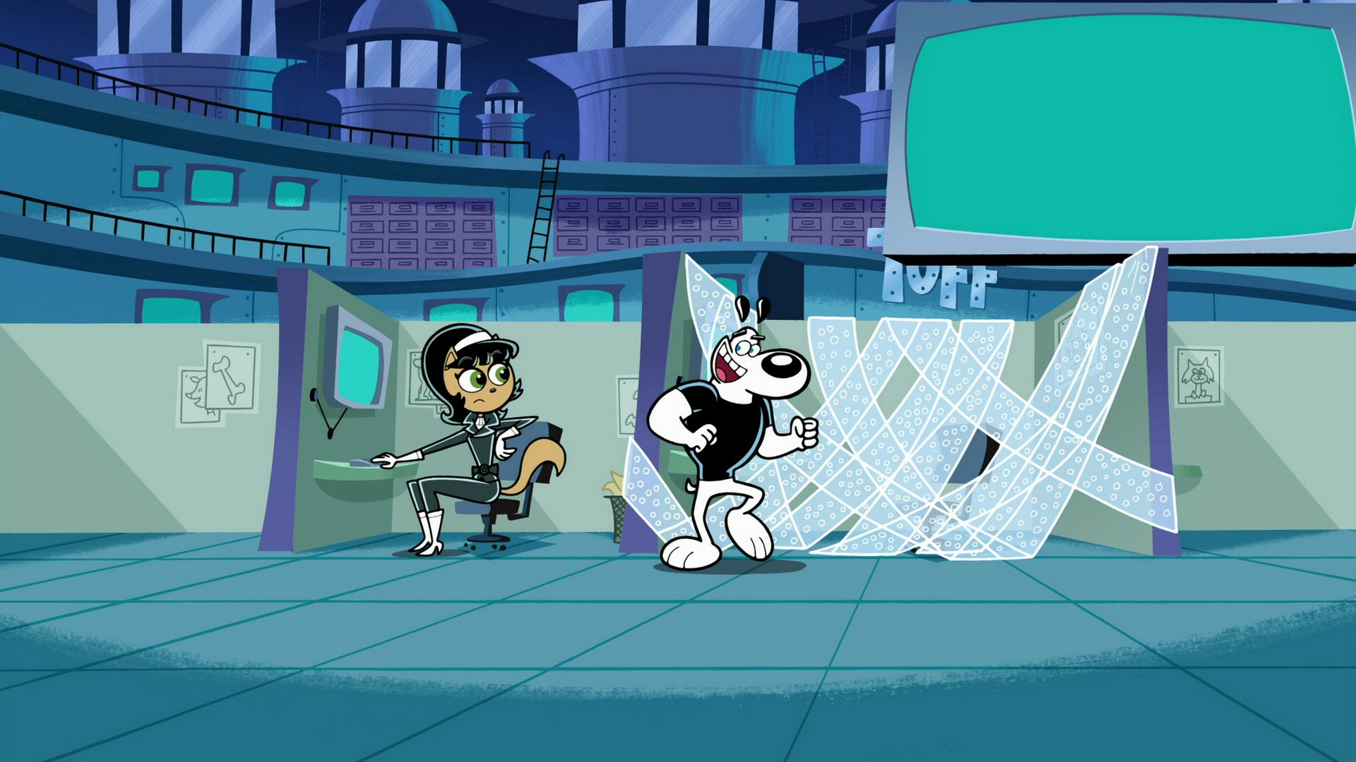 T.U.F.F. Puppy background