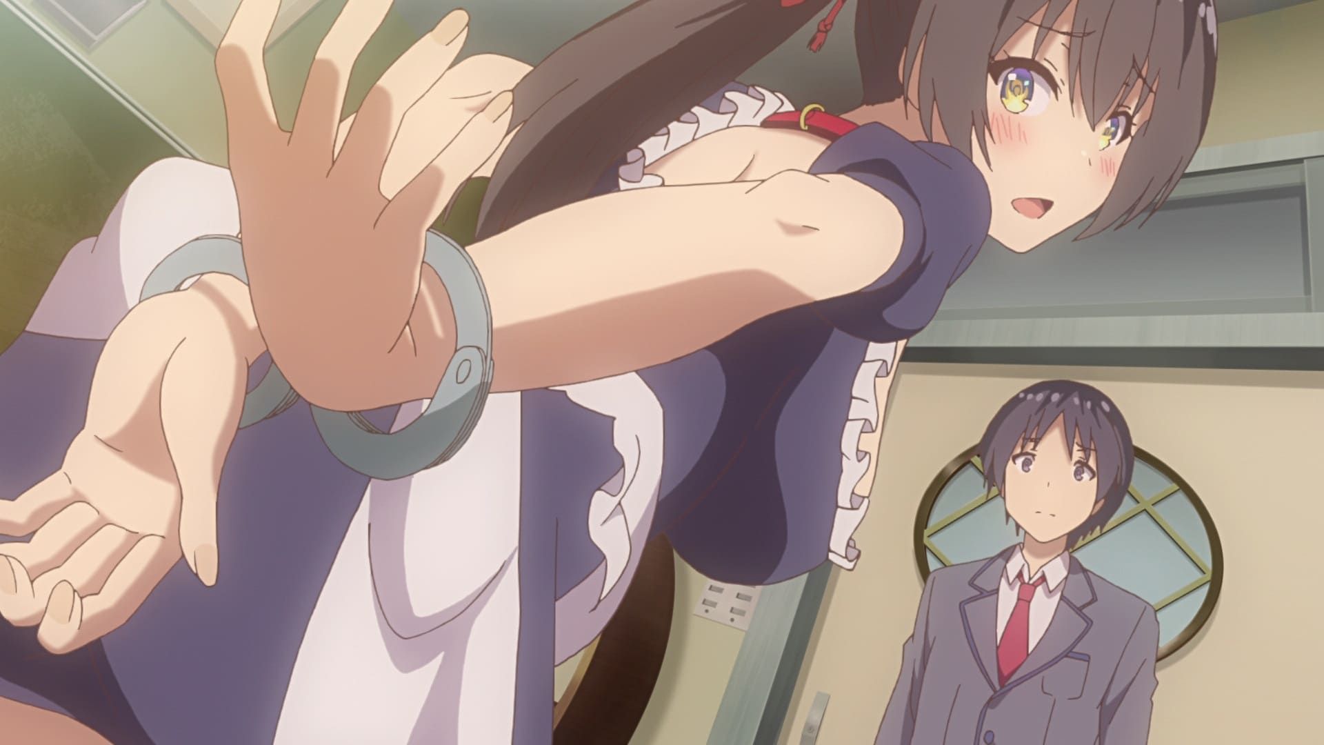 Hensuki: Are you willing to fall in love with a pervert, as long as she's a cutie? background