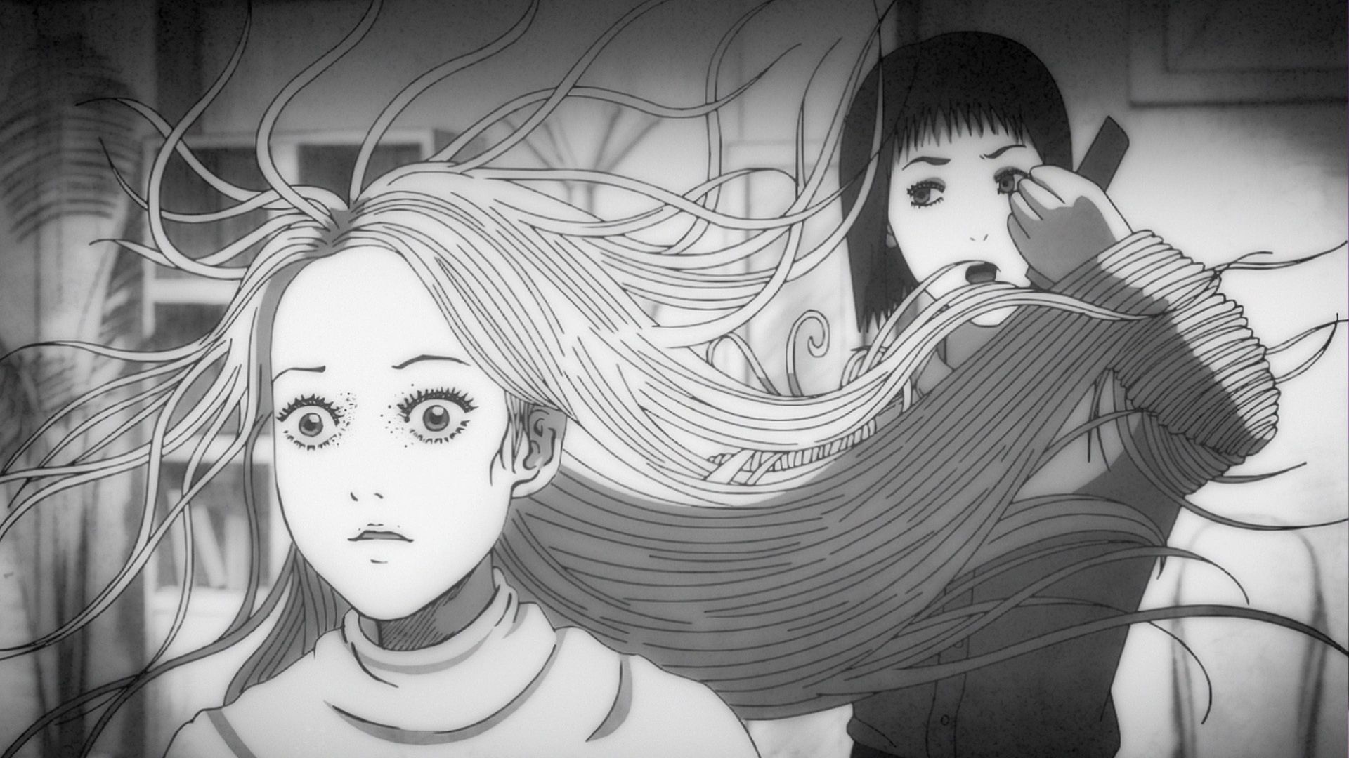 Uzumaki: Spiral Into Horror background
