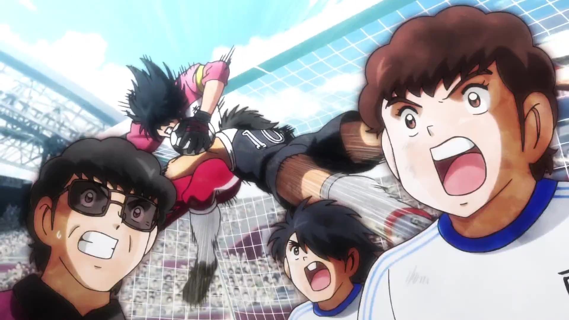 Captain Tsubasa background