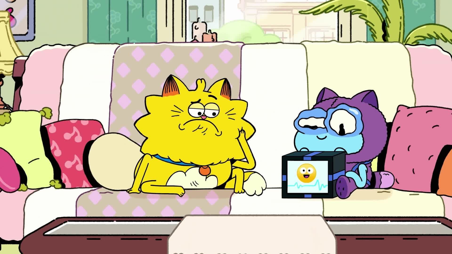 Counterfeit Cat background