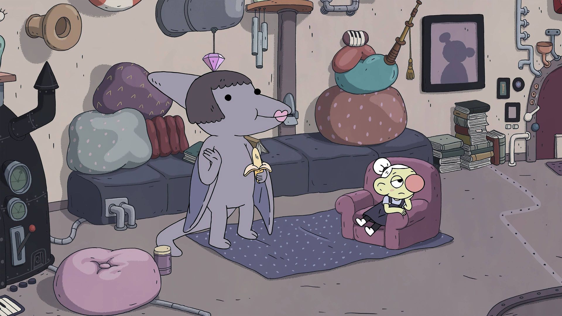 Summer Camp Island background