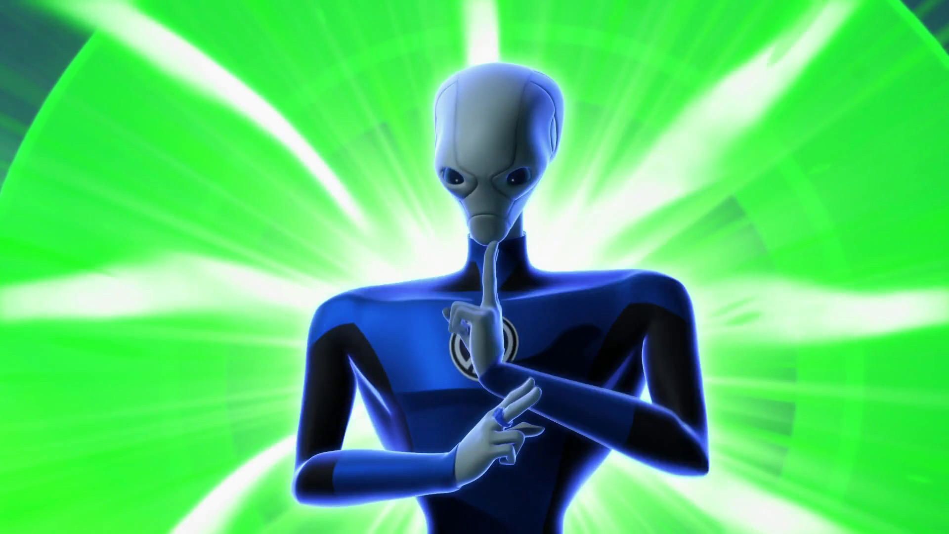 Green Lantern: The Animated Series background