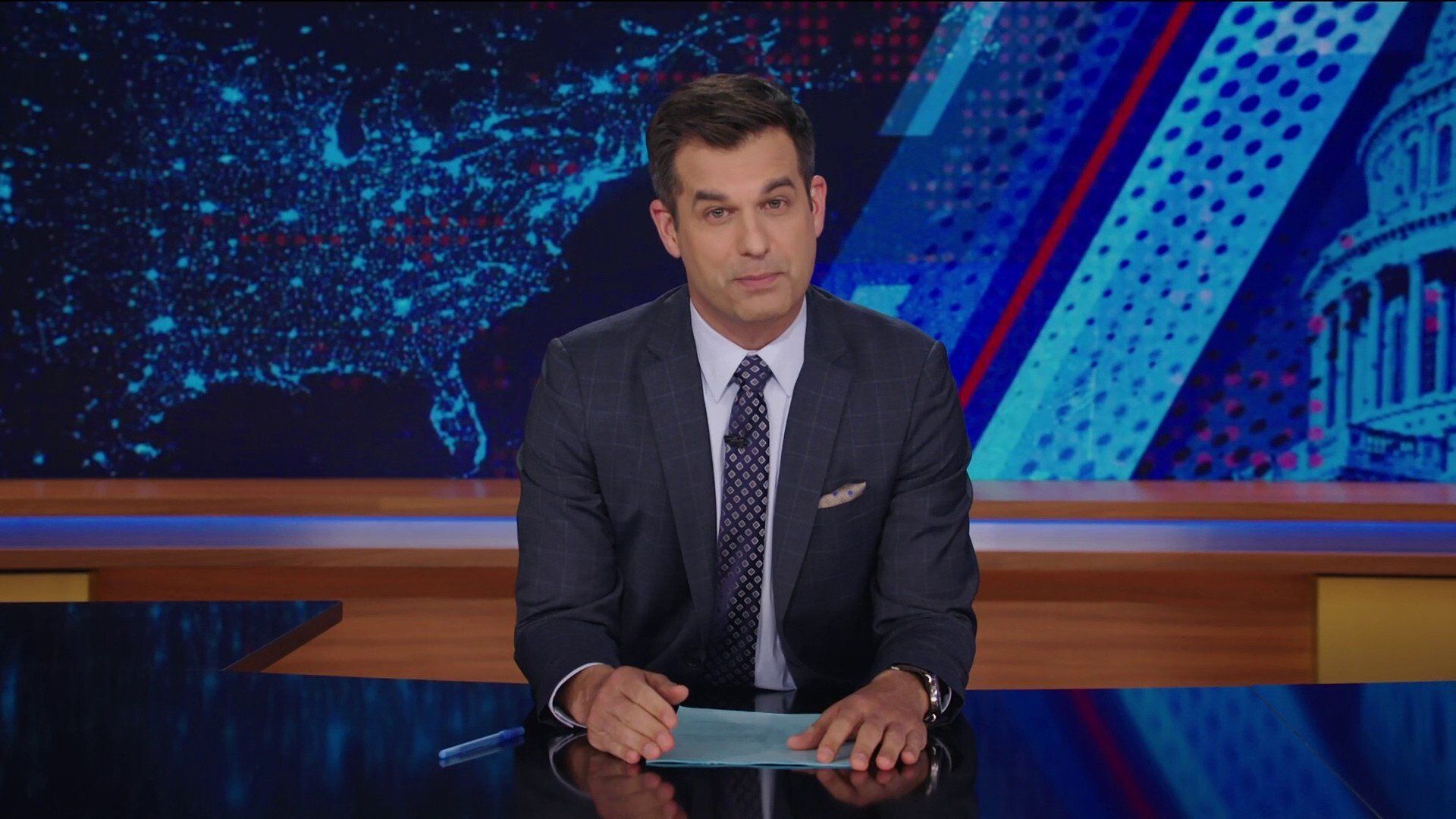 The Daily Show background