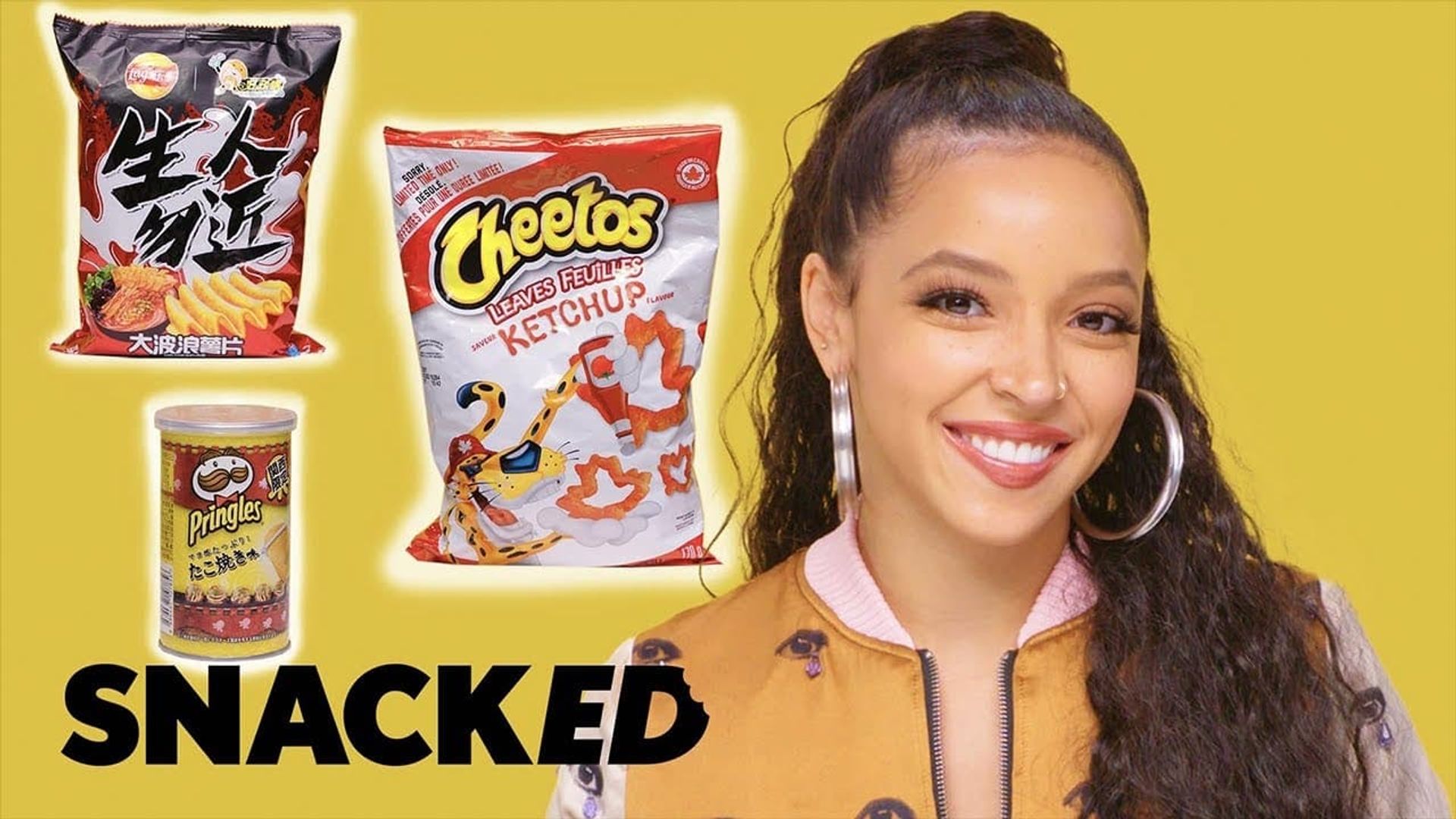 Snacked background