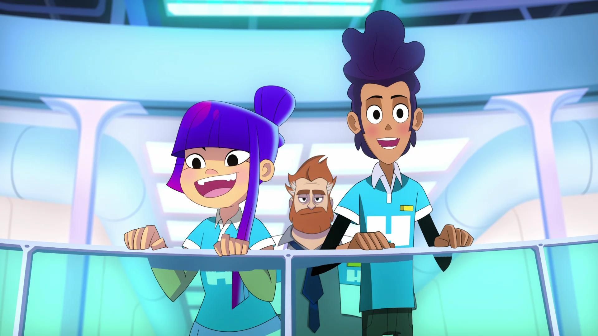 Glitch Techs background