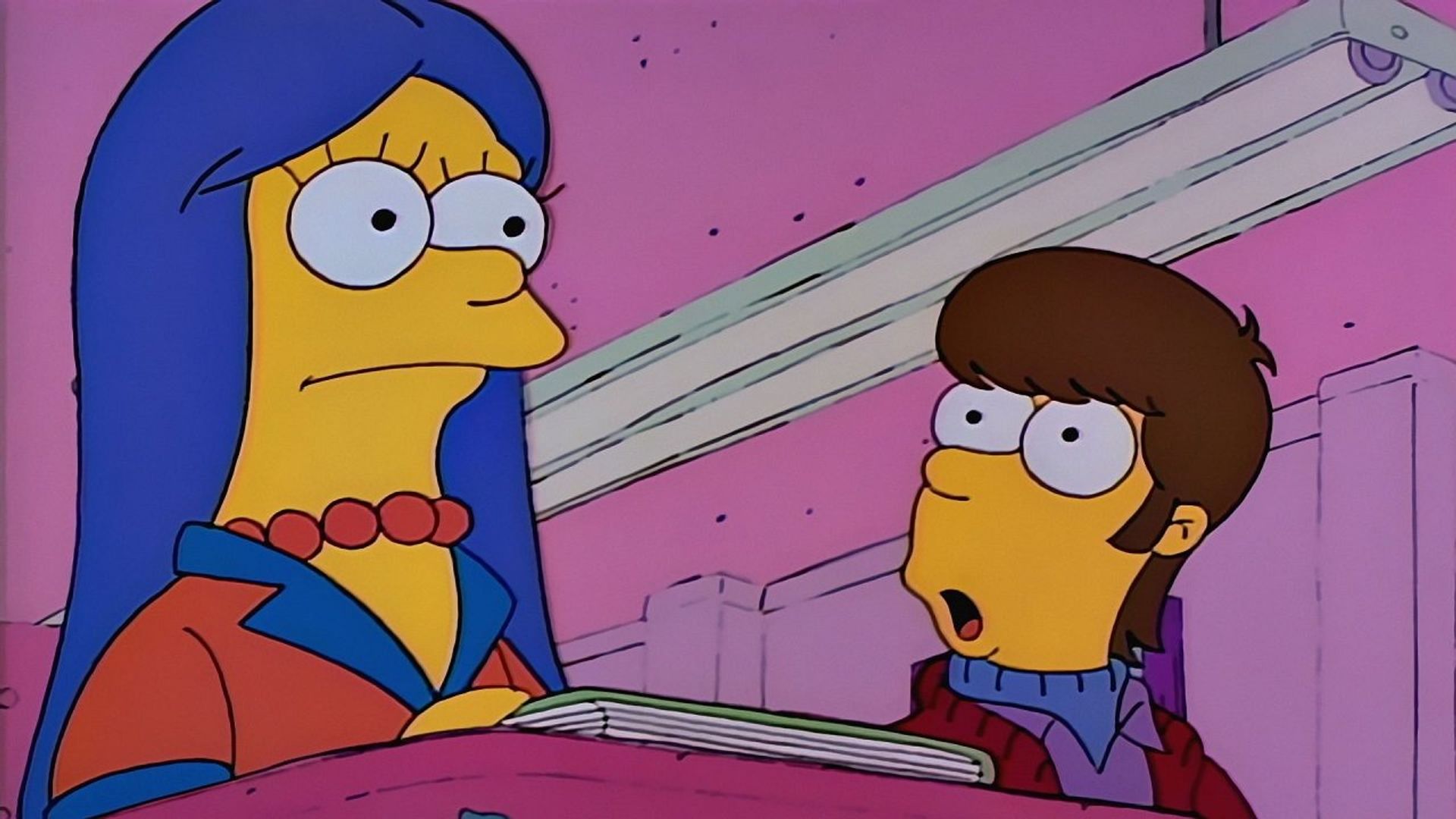 The Simpsons background
