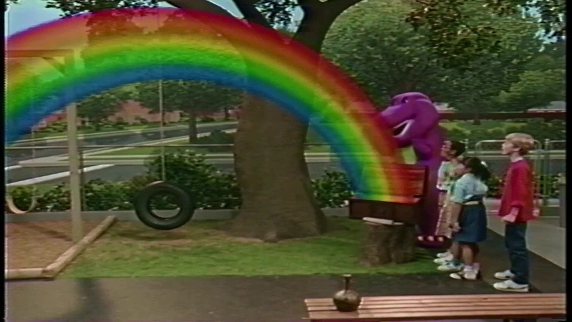 Barney & Friends background