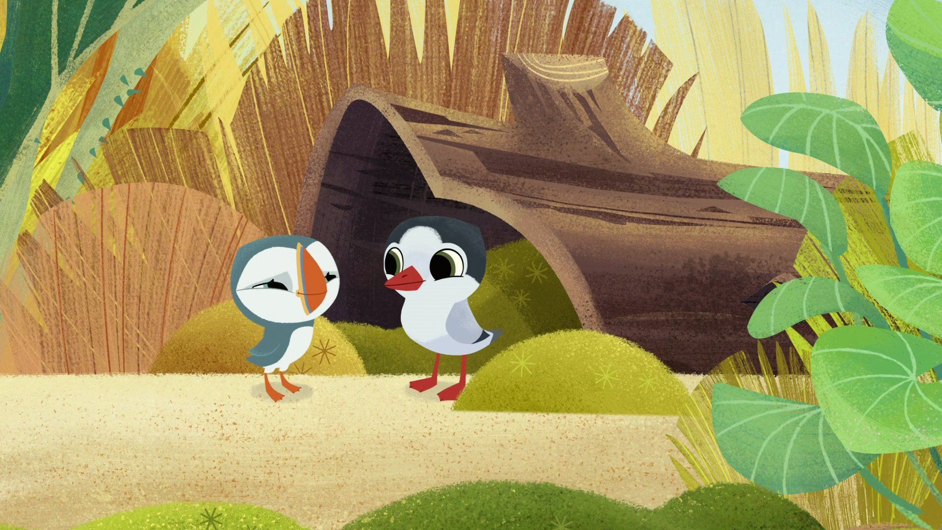 Puffin Rock background