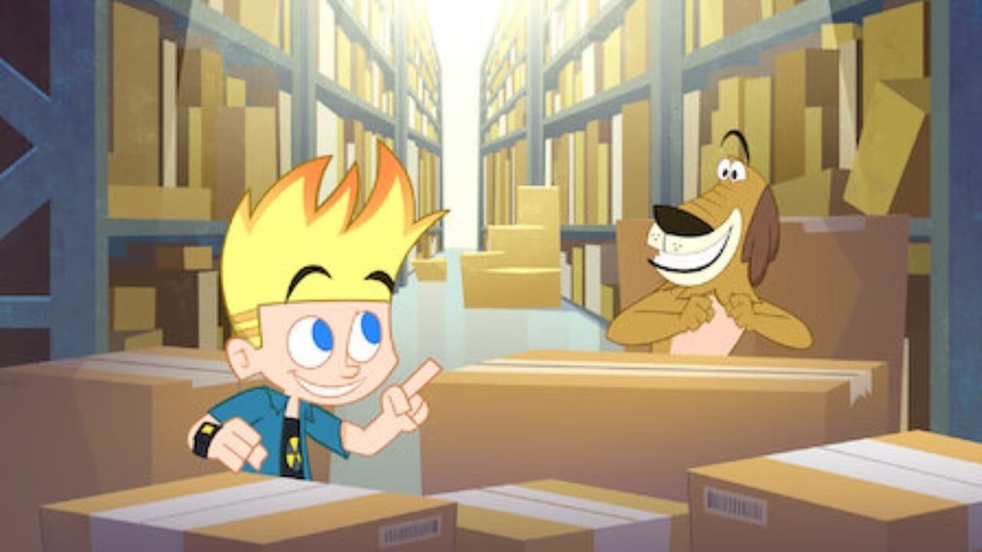 Johnny Test background