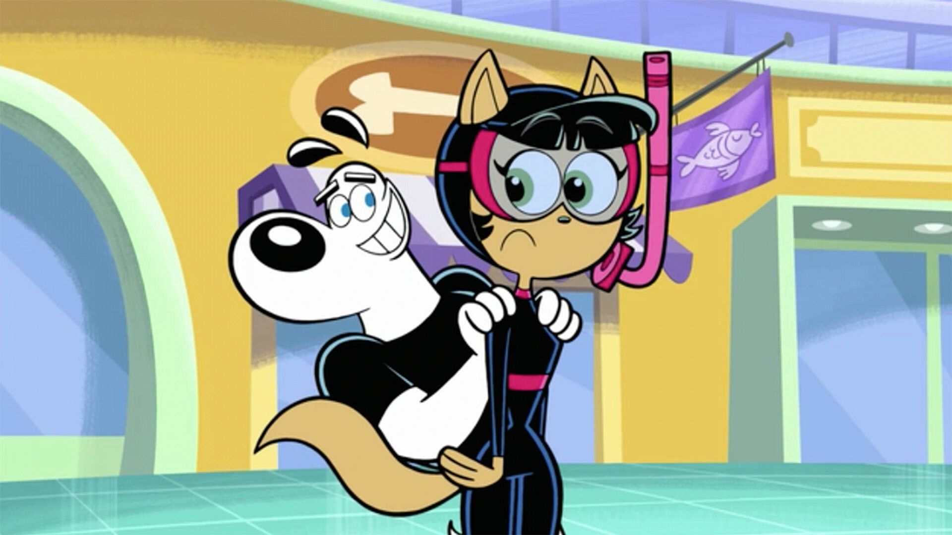 T.U.F.F. Puppy background
