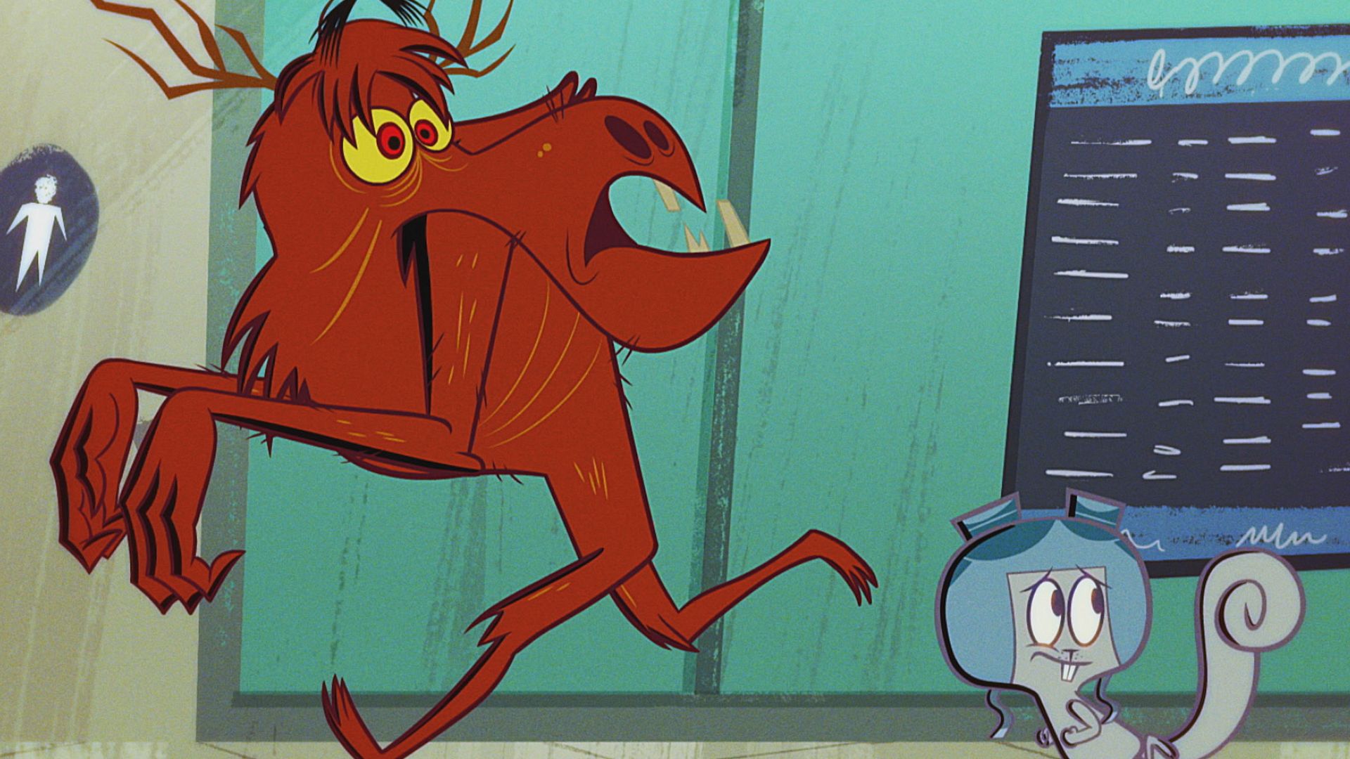 The Adventures of Rocky and Bullwinkle background