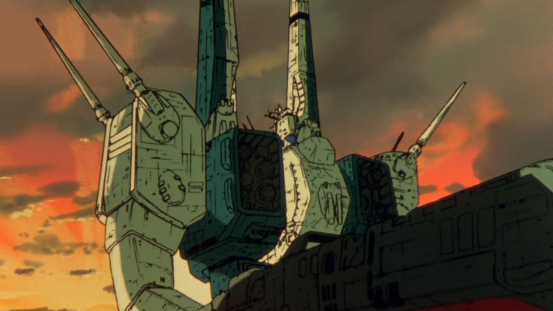 Super Dimension Fortress Macross background