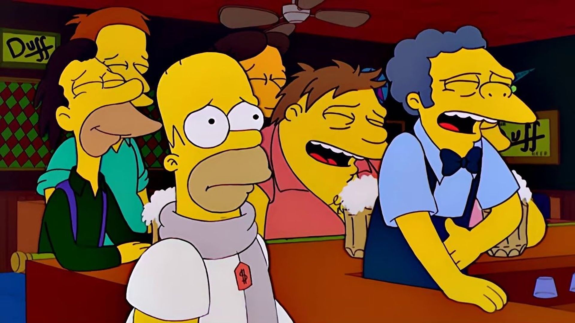The Simpsons background