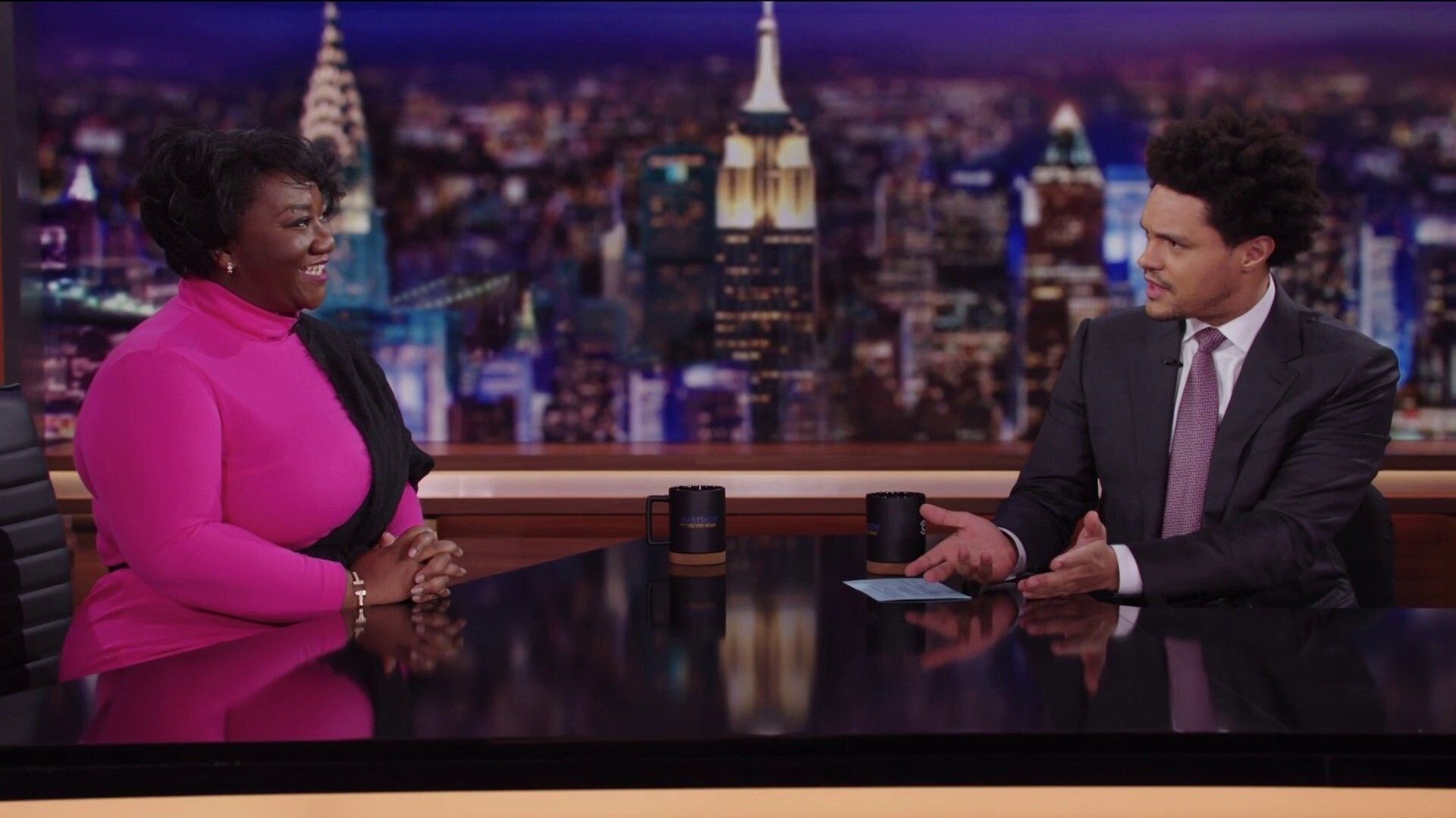 The Daily Show background