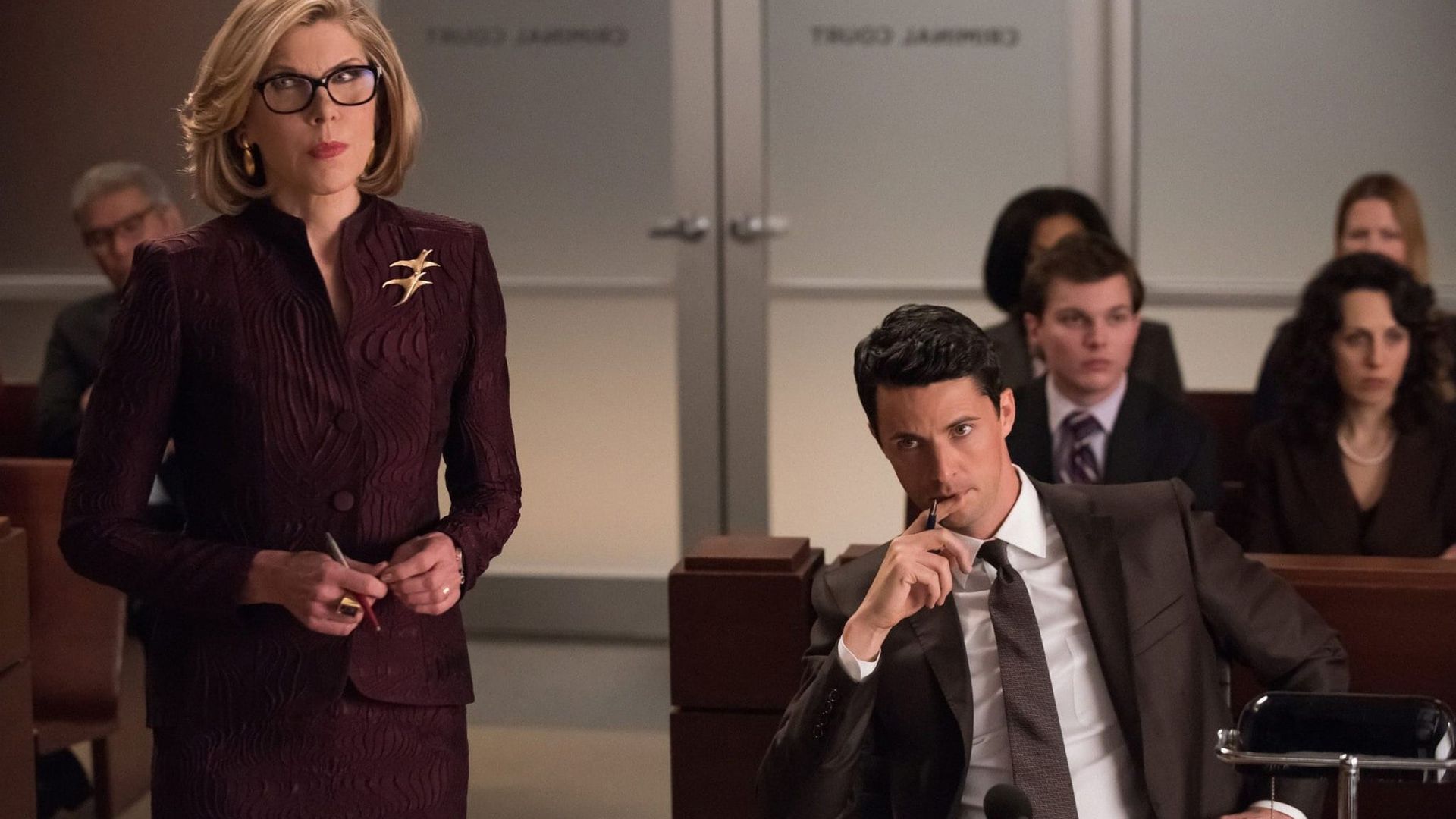 The Good Wife background