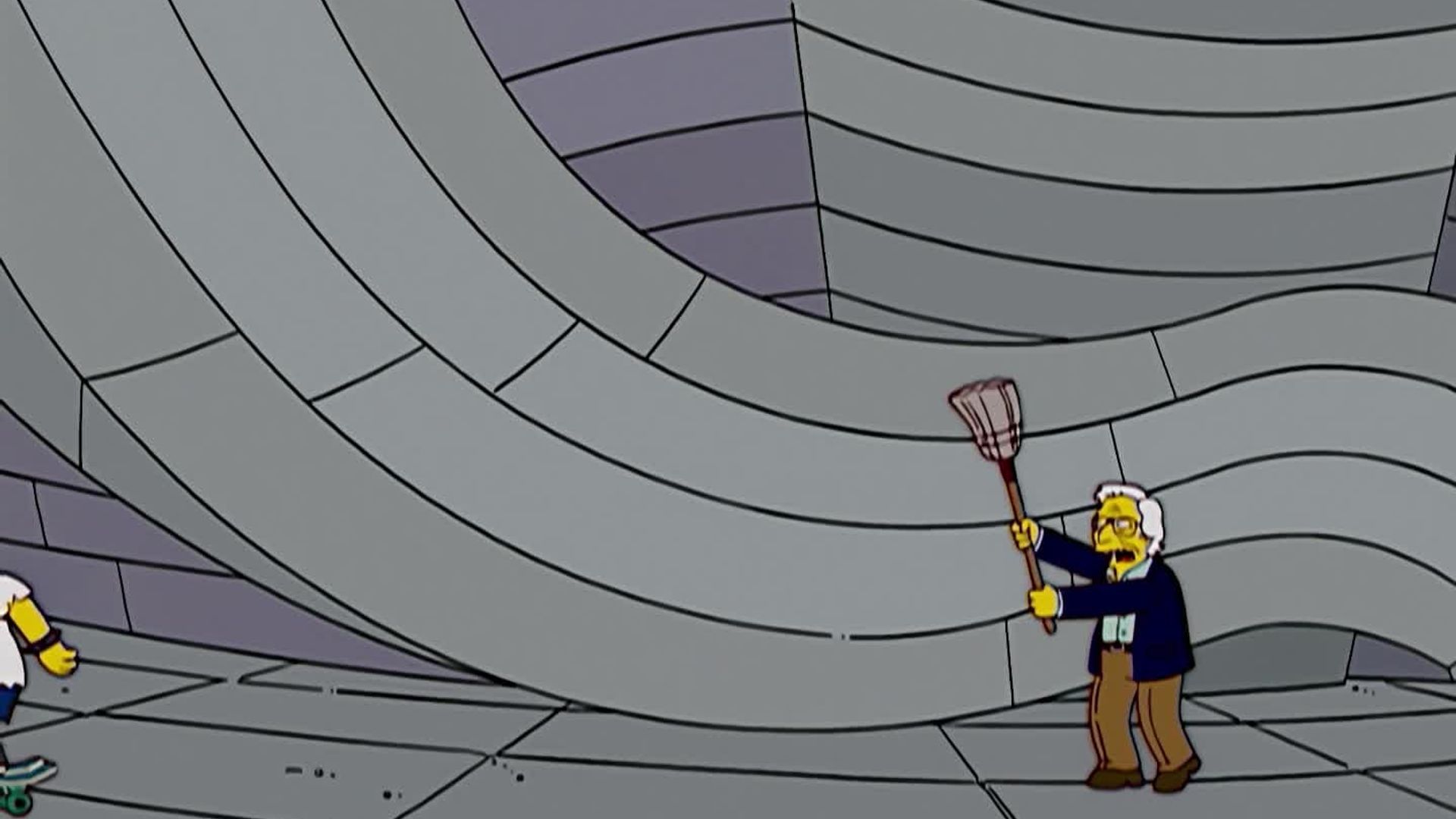 The Simpsons background