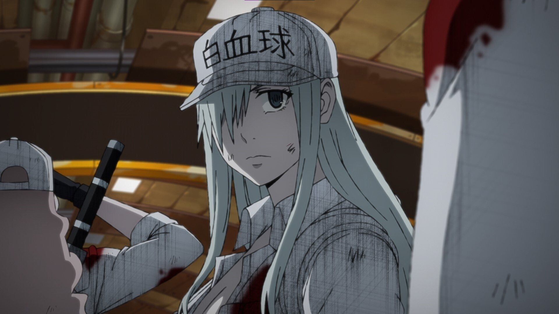 Cells at Work! Code Black background