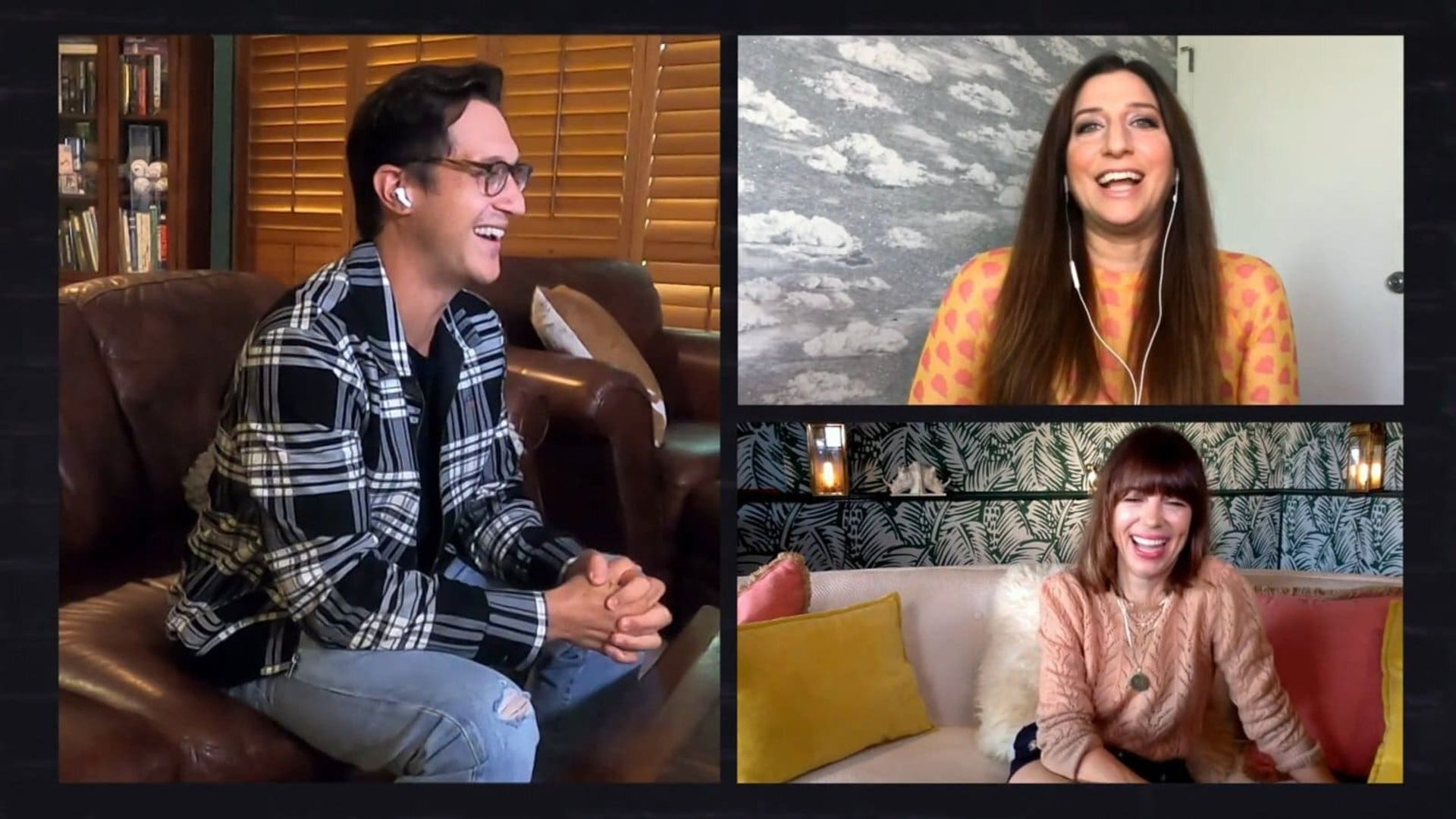 House Hunters: Comedians on Couches background